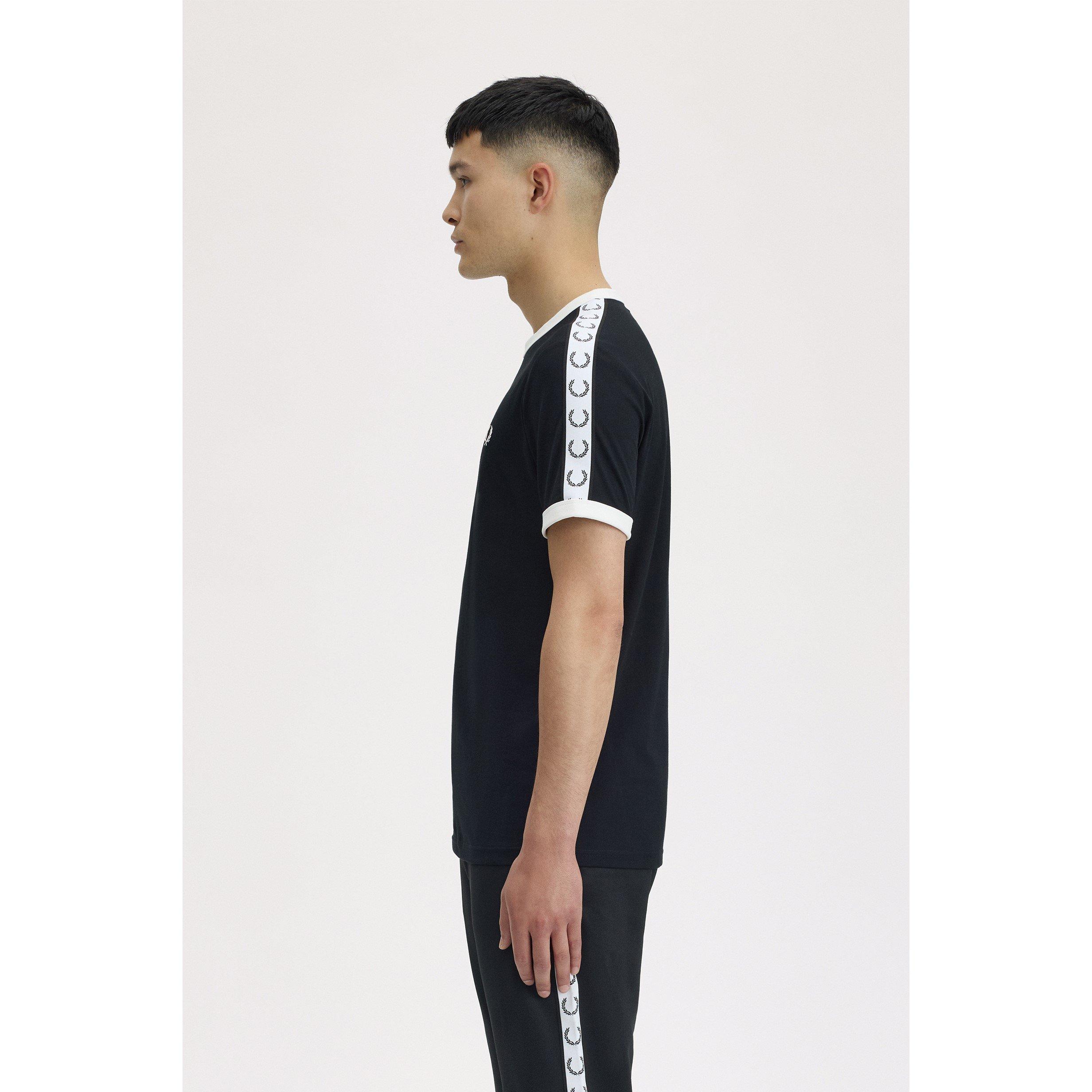 Black 102 - Fred Perry - Tape Tee - 3