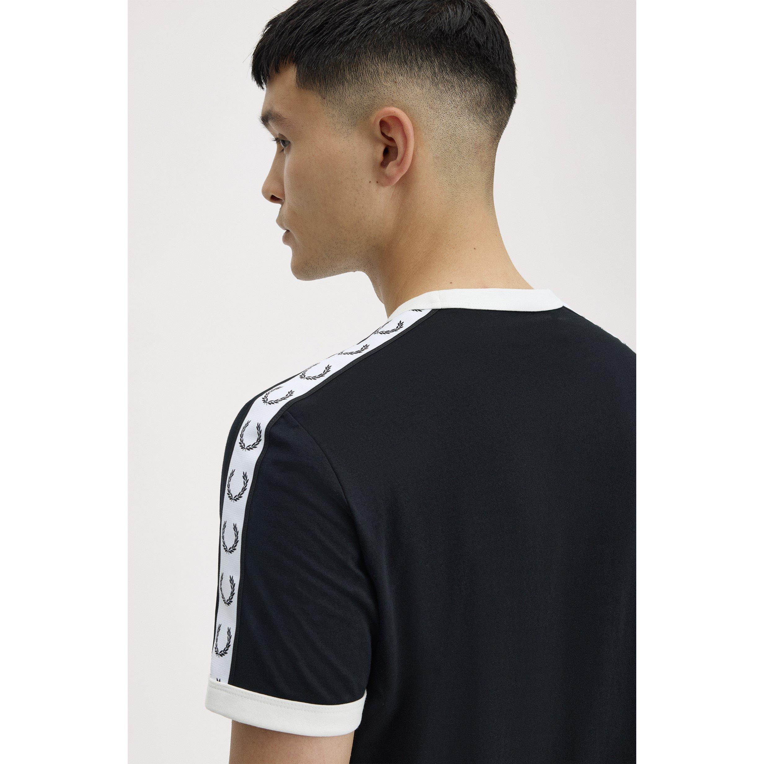 Black 102 - Fred Perry - Tape Tee - 4