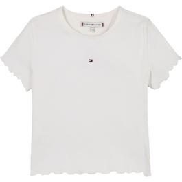 Tommy Hilfiger Ribbed T-Shirt Juniors