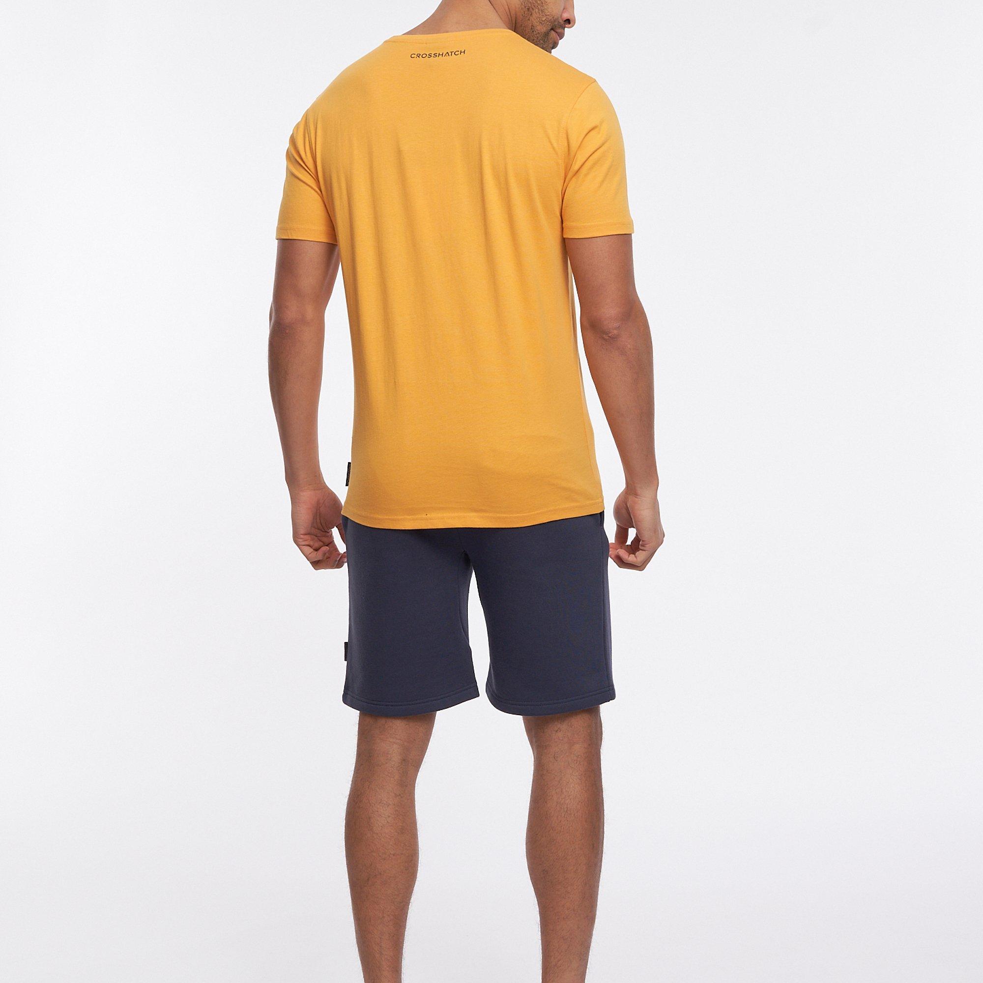 Gelb - Crosshatch - Goldsbury T-Shirt Mens - 3