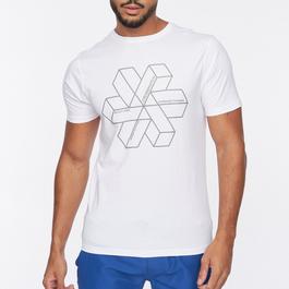 Crosshatch New Balance Graphic System T-shirt nera