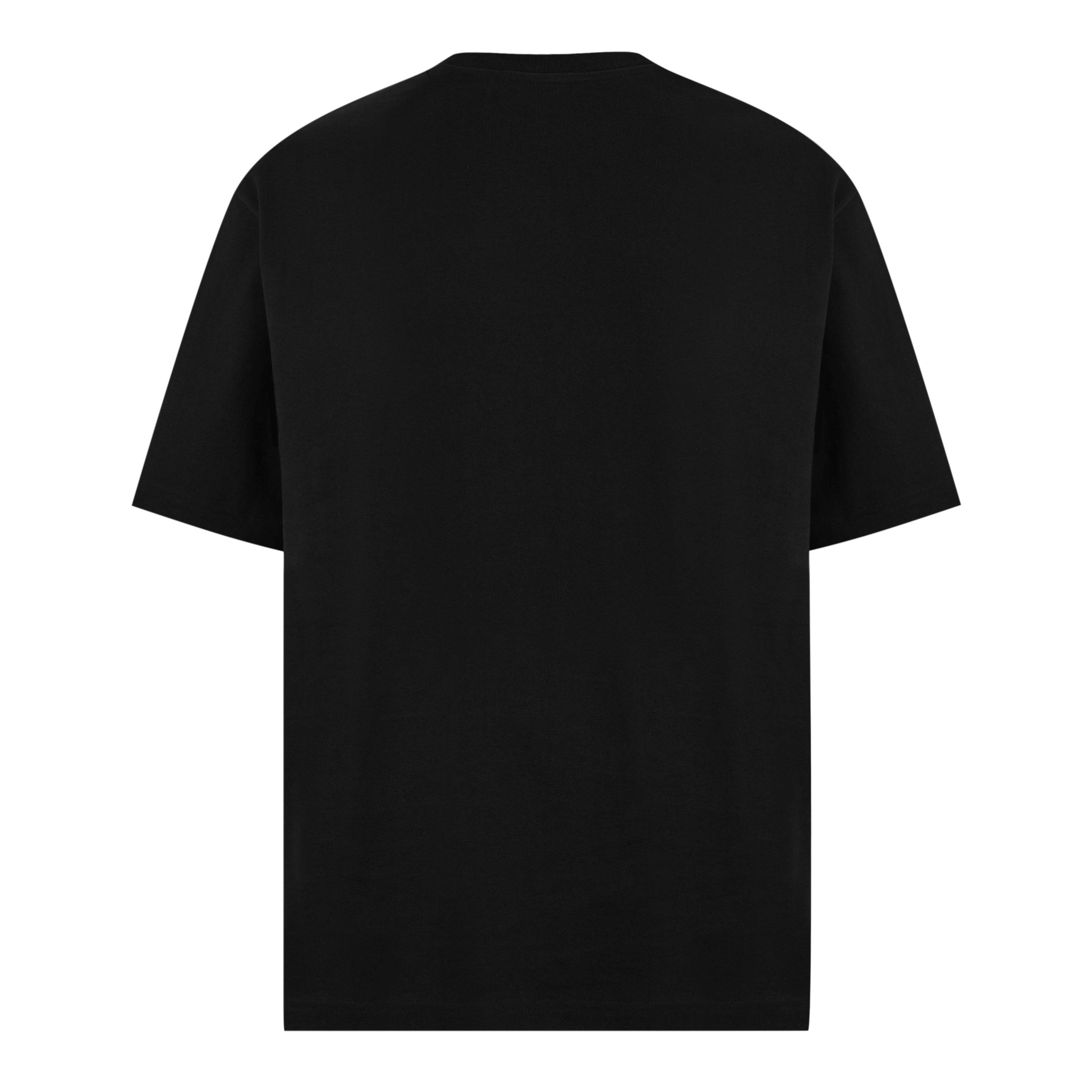 Black - Acne Studios - Men's Patch Logo Oversized T-Shirt - 6