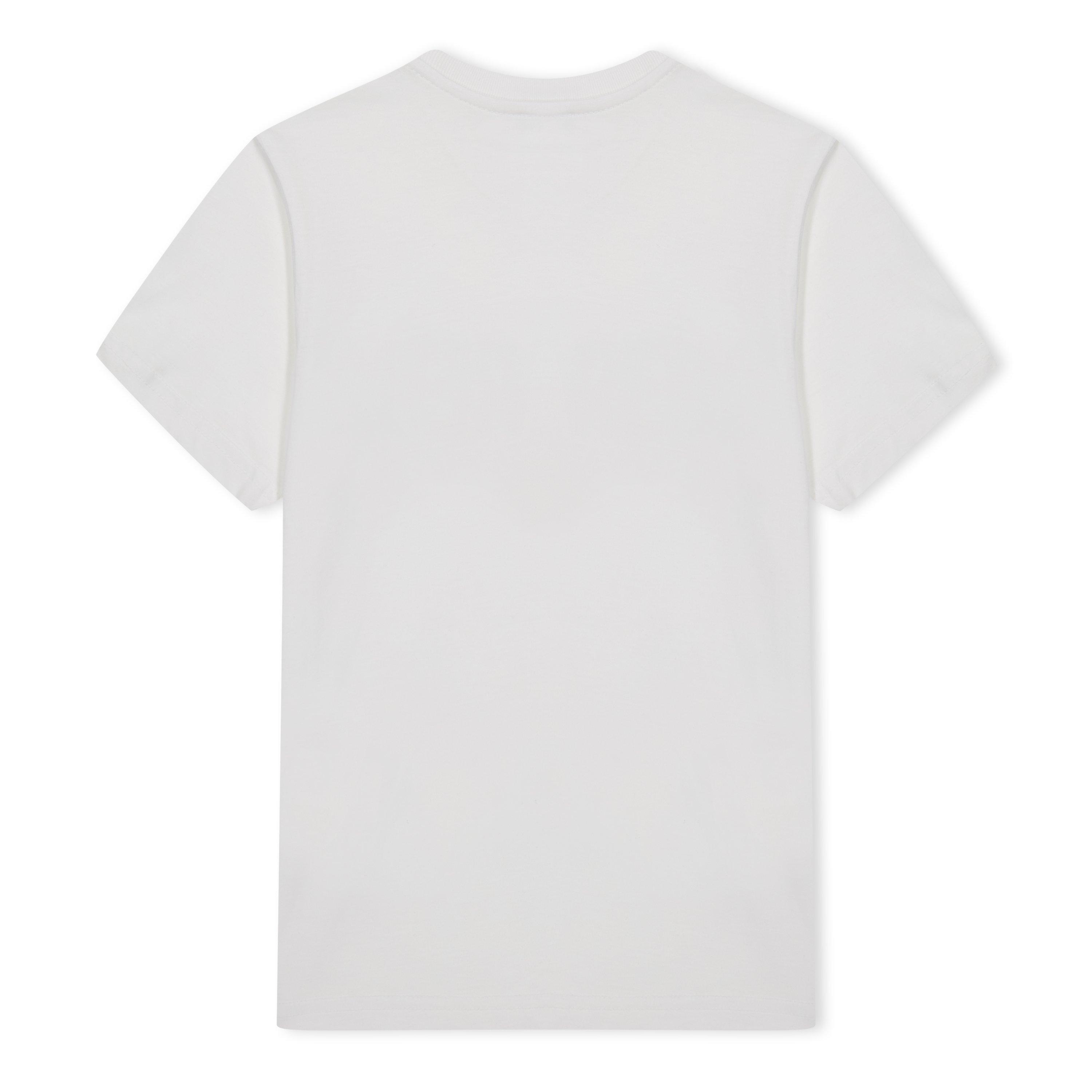 White DQ100 - DSquared2 - Unisex Kids' Logo Regular Fit T-Shirt - 2