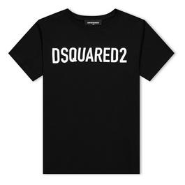 DSquared2 Logo T Shirt Juniors