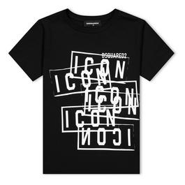 DSquared2 DSQ Icon Tee Jn42