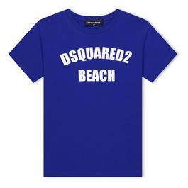 DSquared2 DSQ Logo Tee Jn42