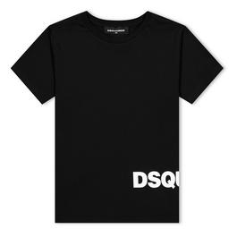 DSquared2 Logo T Shirt Juniors