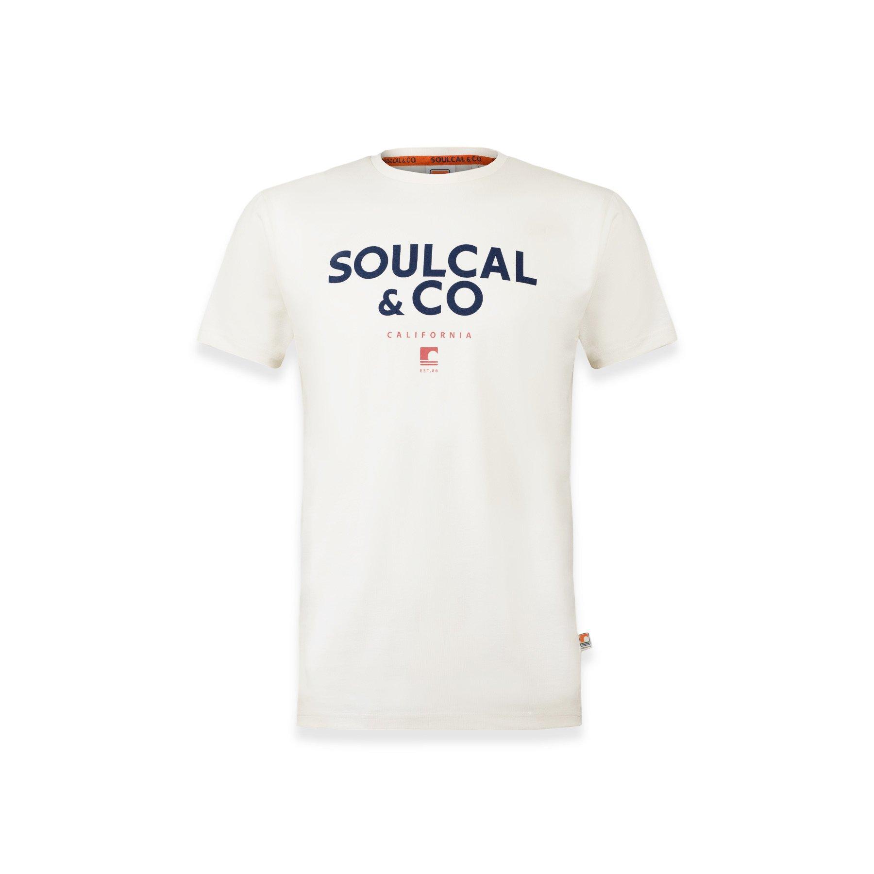Off White Marl - SoulCal - Marl T-shirt - 5