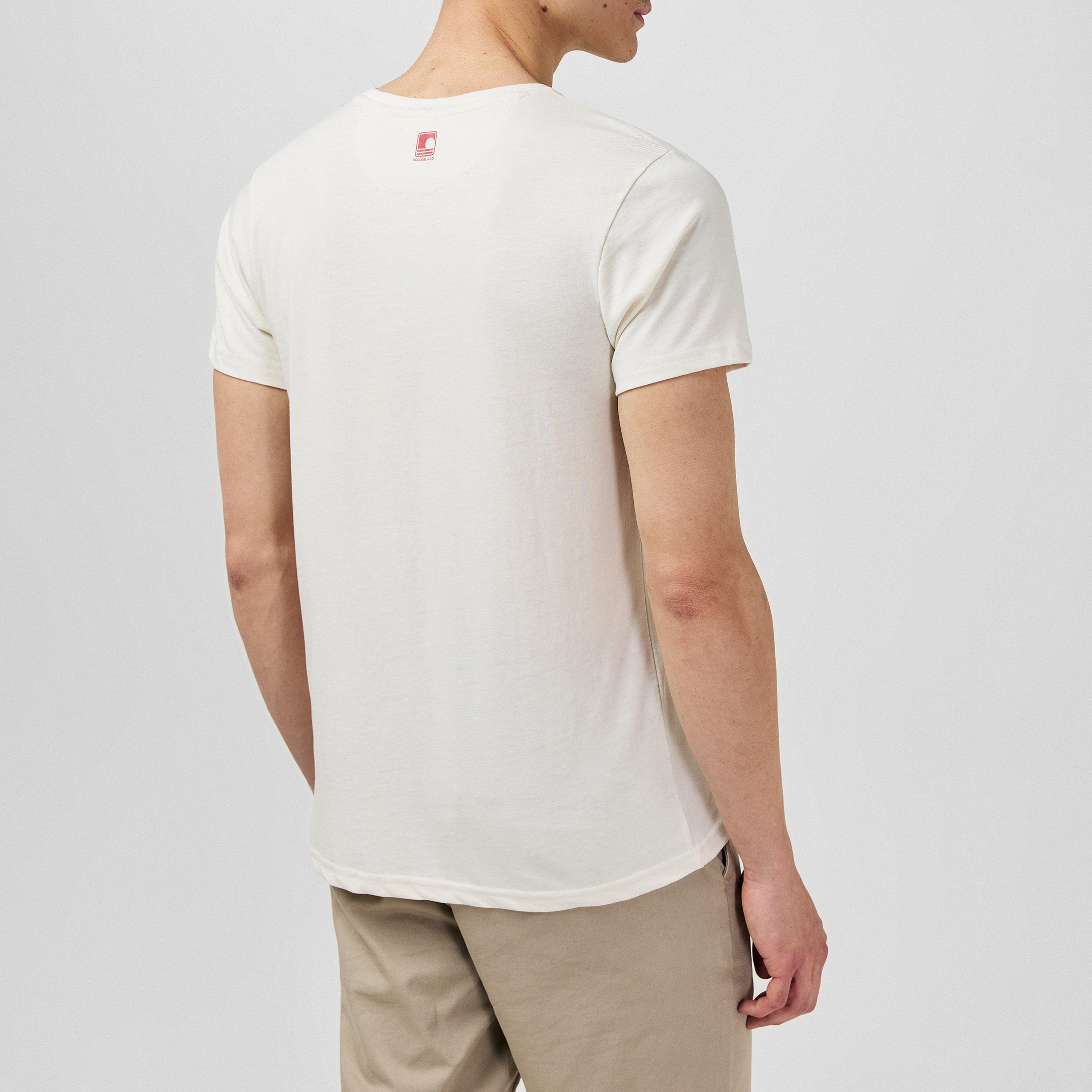 Off White Marl - SoulCal - Marl T-shirt - 3