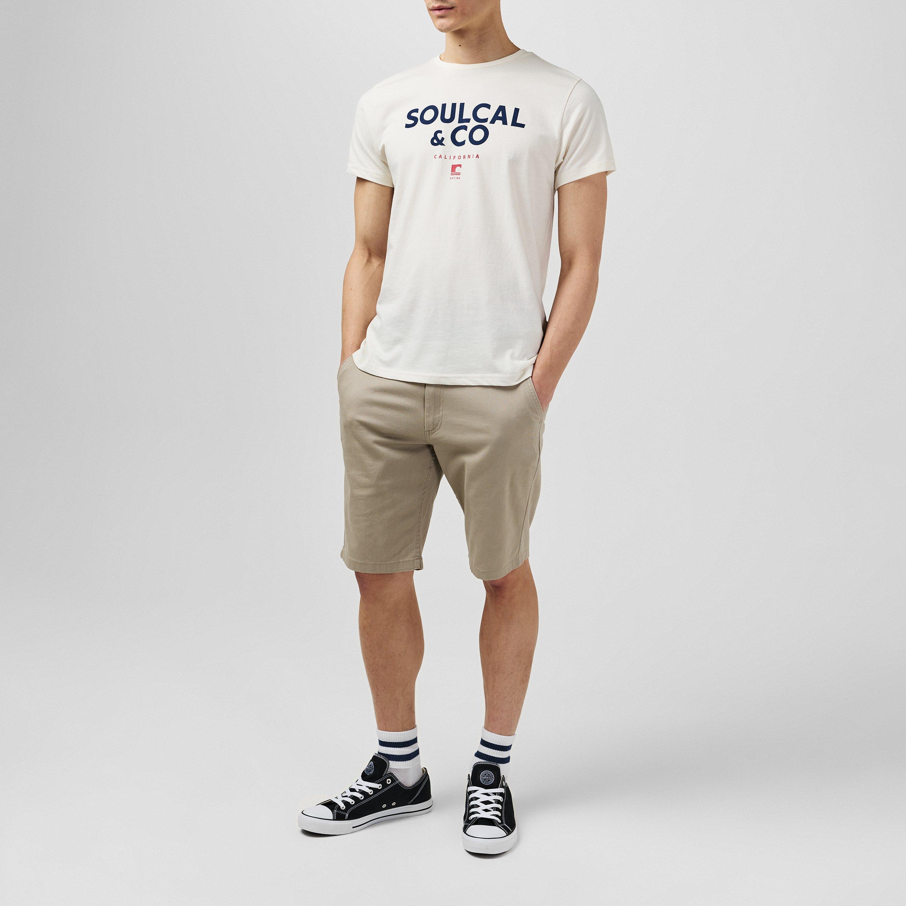 Off White Marl - SoulCal - Marl T-shirt - 4
