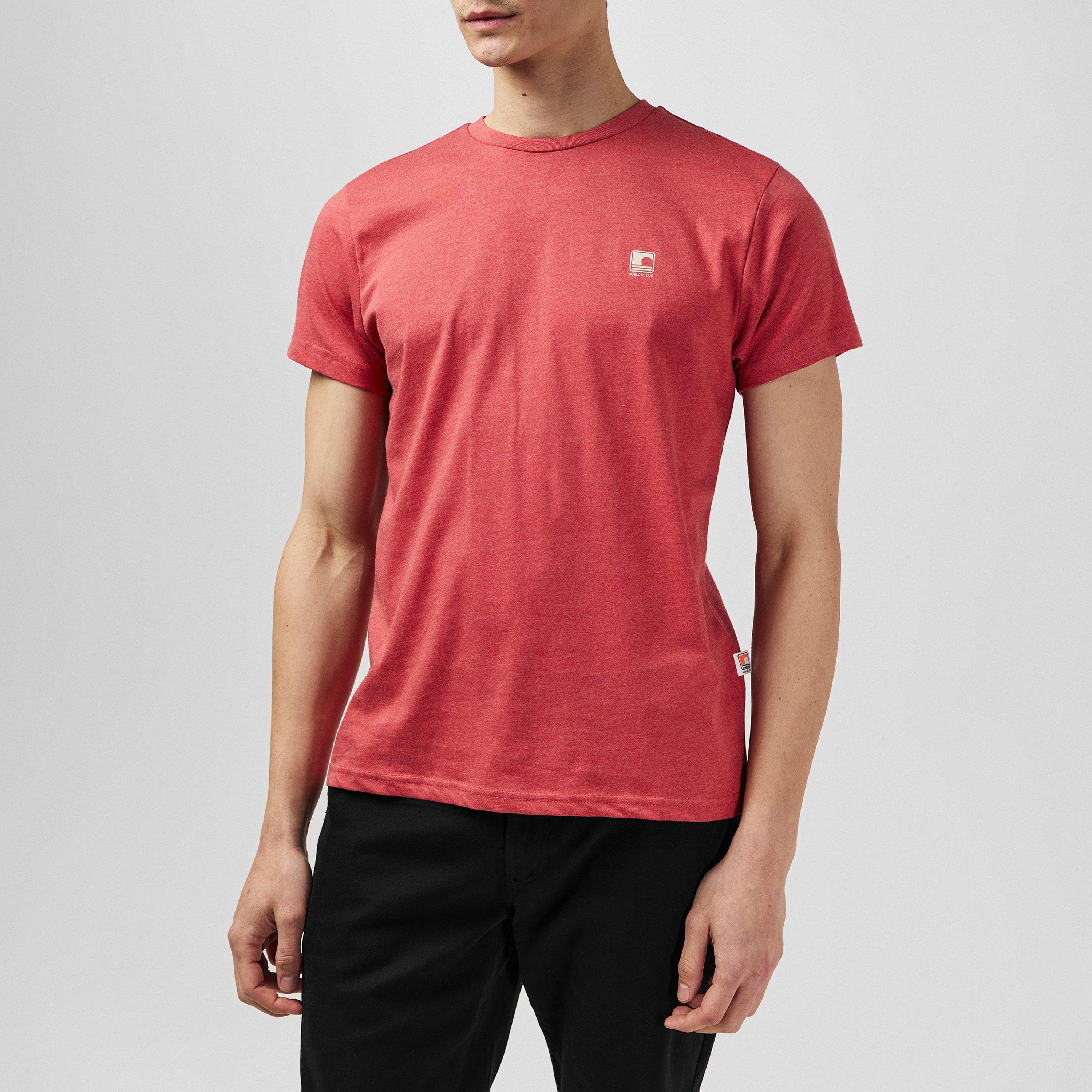 SoulCal Back Print Marl T-shirt