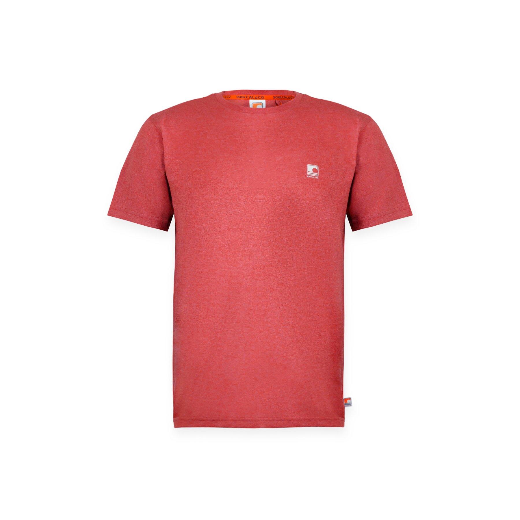 Mineral Red Mar - SoulCal - Back Print Marl T-shirt - 5