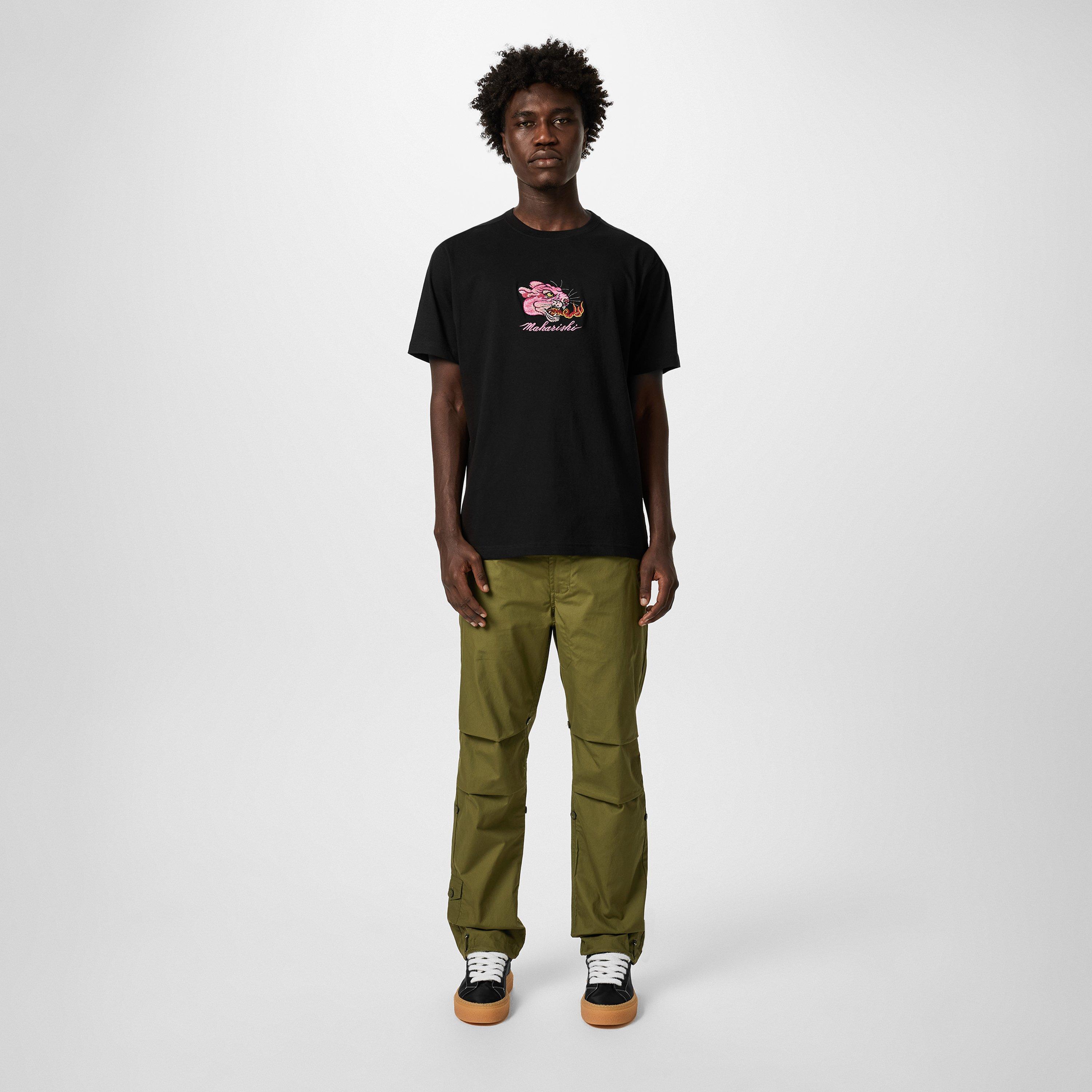 Black - Maharishi - Panther Chimera T-Shirt - 4