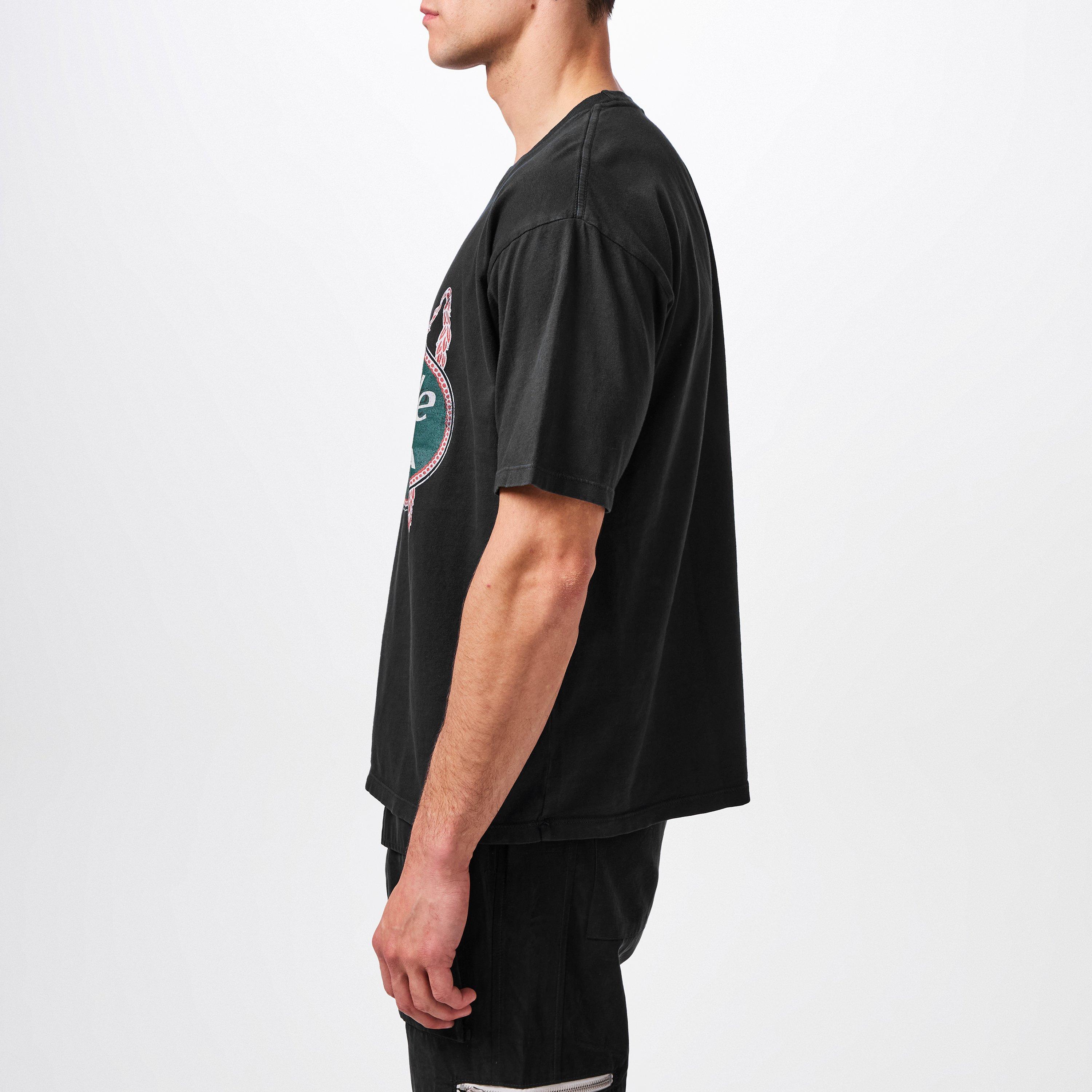 VTG Black 0610 - Rhude - Men's Riviera Regular Fit T-Shirt - 2