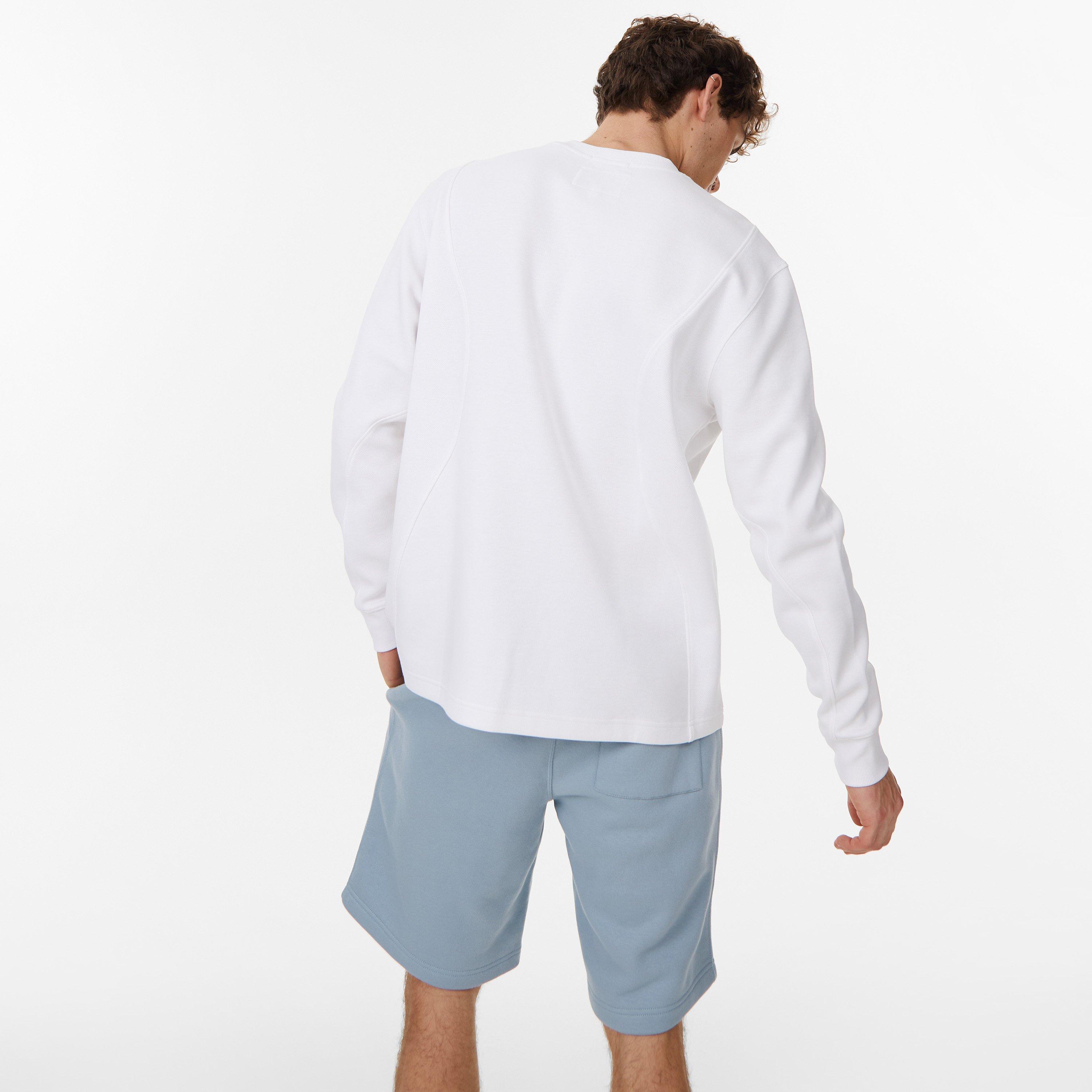 Cream - Jack Wills - Long Sleeve Texture T-Shirt - 2