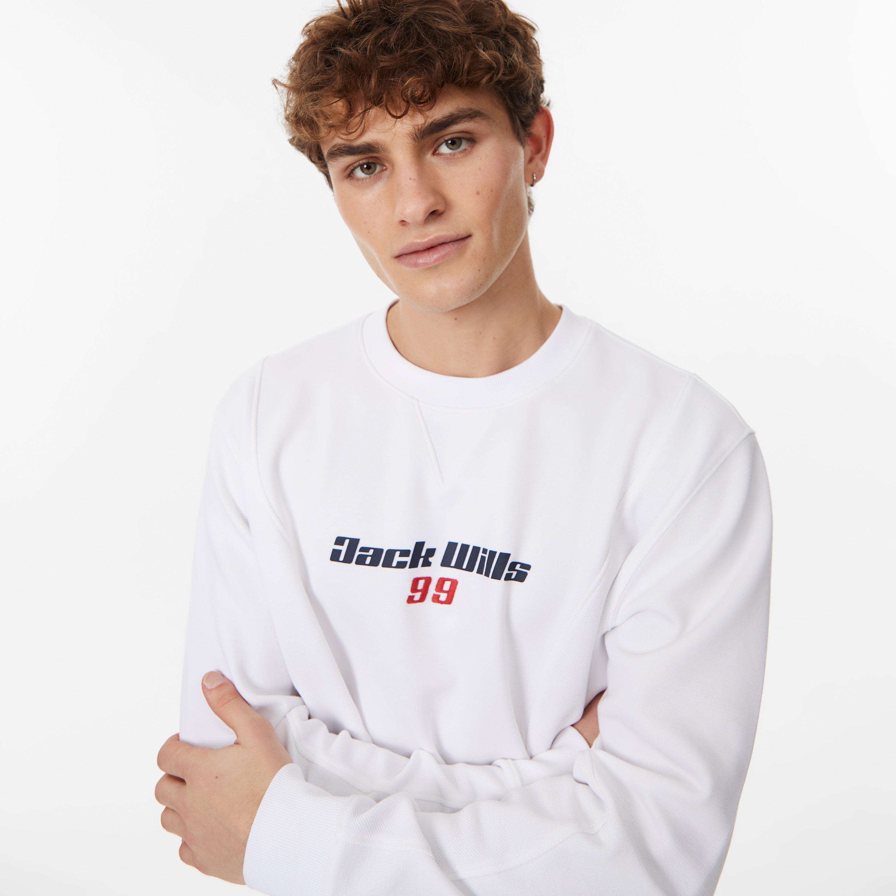 Cream - Jack Wills - Long Sleeve Texture T-Shirt - 3