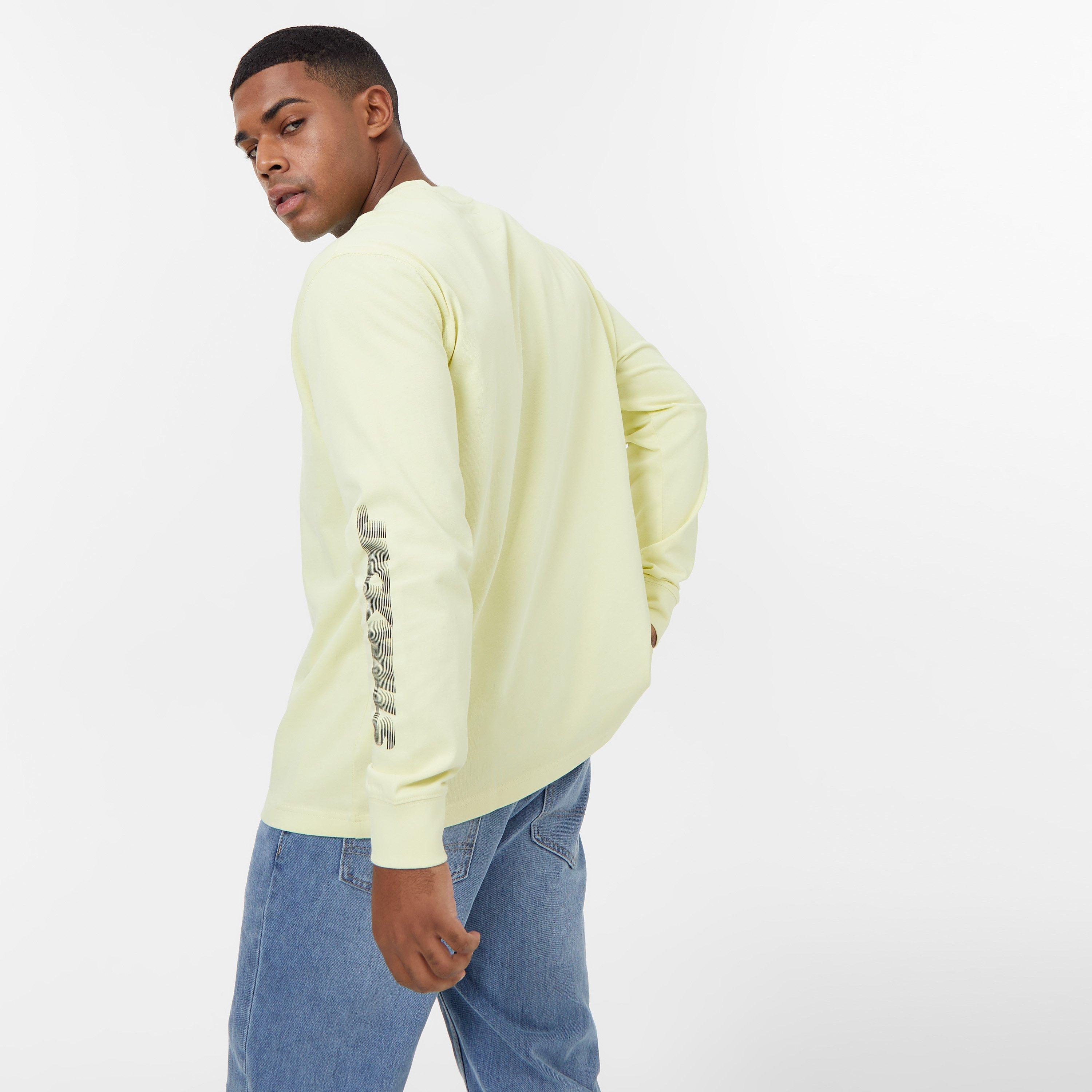 Soft Lime - Jack Wills - Long Sleeve Graphic T-Shirt - 4