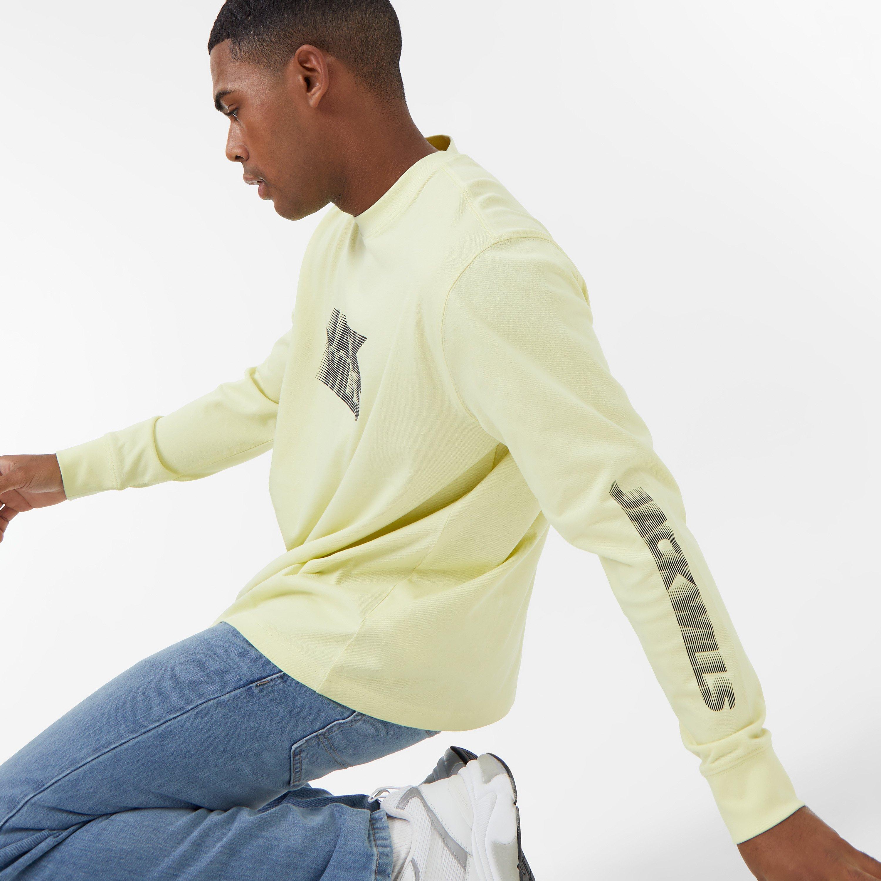 Soft Lime - Jack Wills - Long Sleeve Graphic T-Shirt - 5