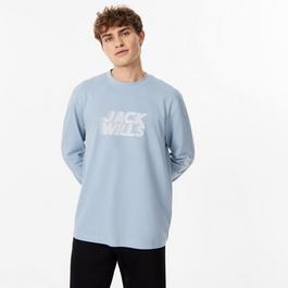 Jack Wills JW Long Sleeve Graphic T Shirt