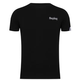 Replay Logo T Shirt