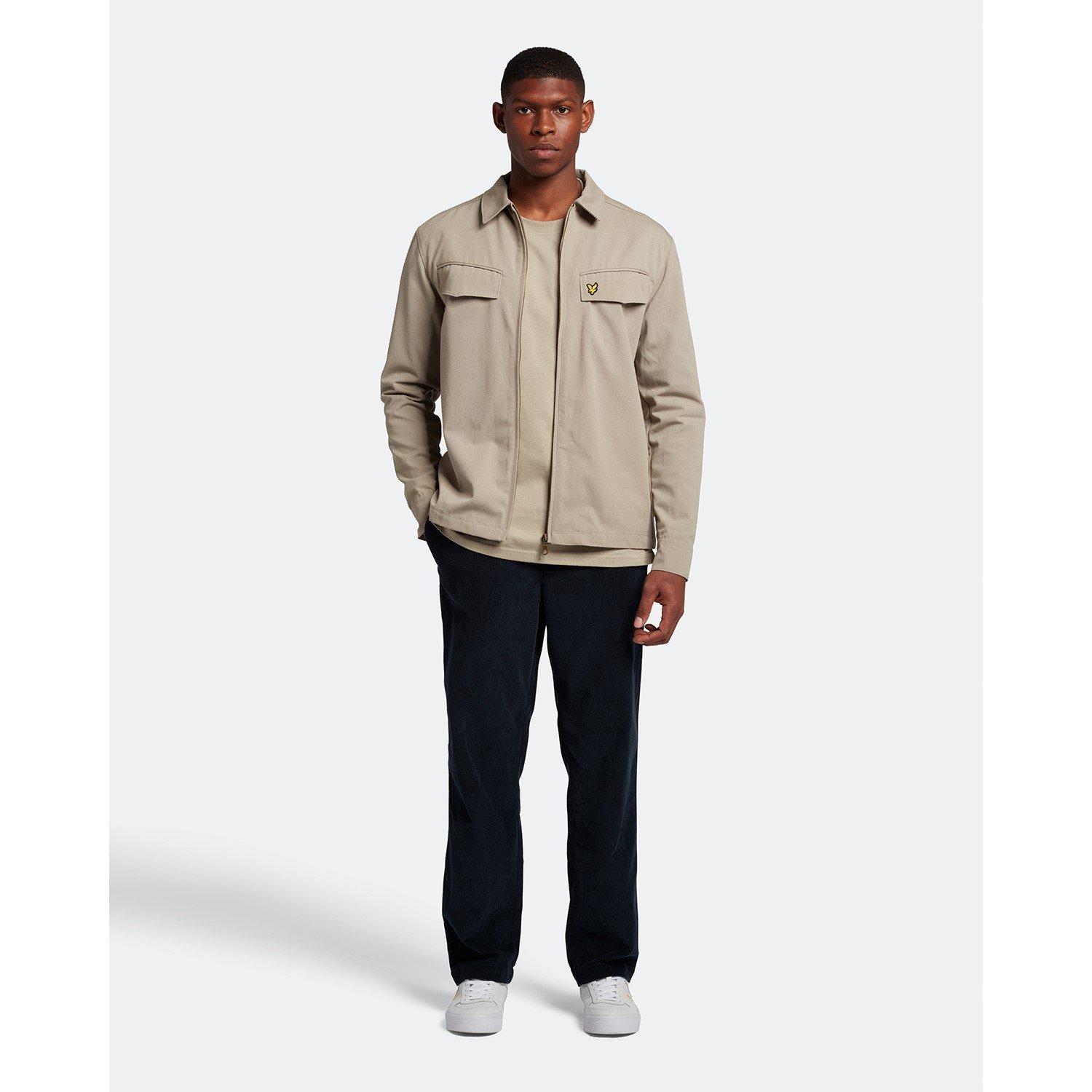 Khaki Rauch - Lyle and Scott - Long Sleeve Logo T-Shirt - 3