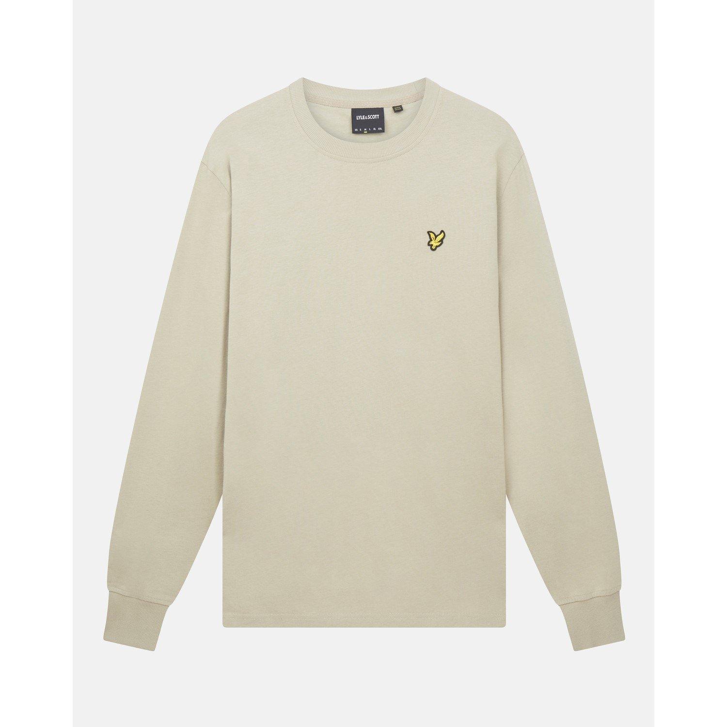 Khaki Rauch - Lyle and Scott - Long Sleeve Logo T-Shirt - 5