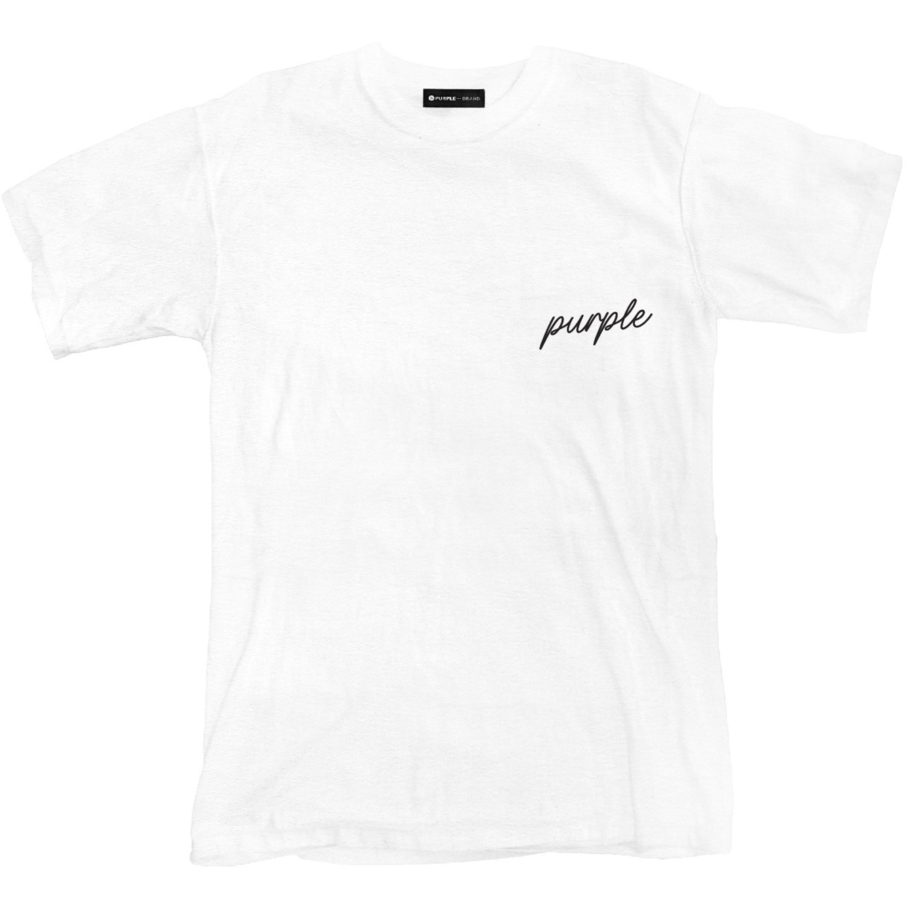 Off White - Purple Brand - Men's Oversized T-Shirt - 5