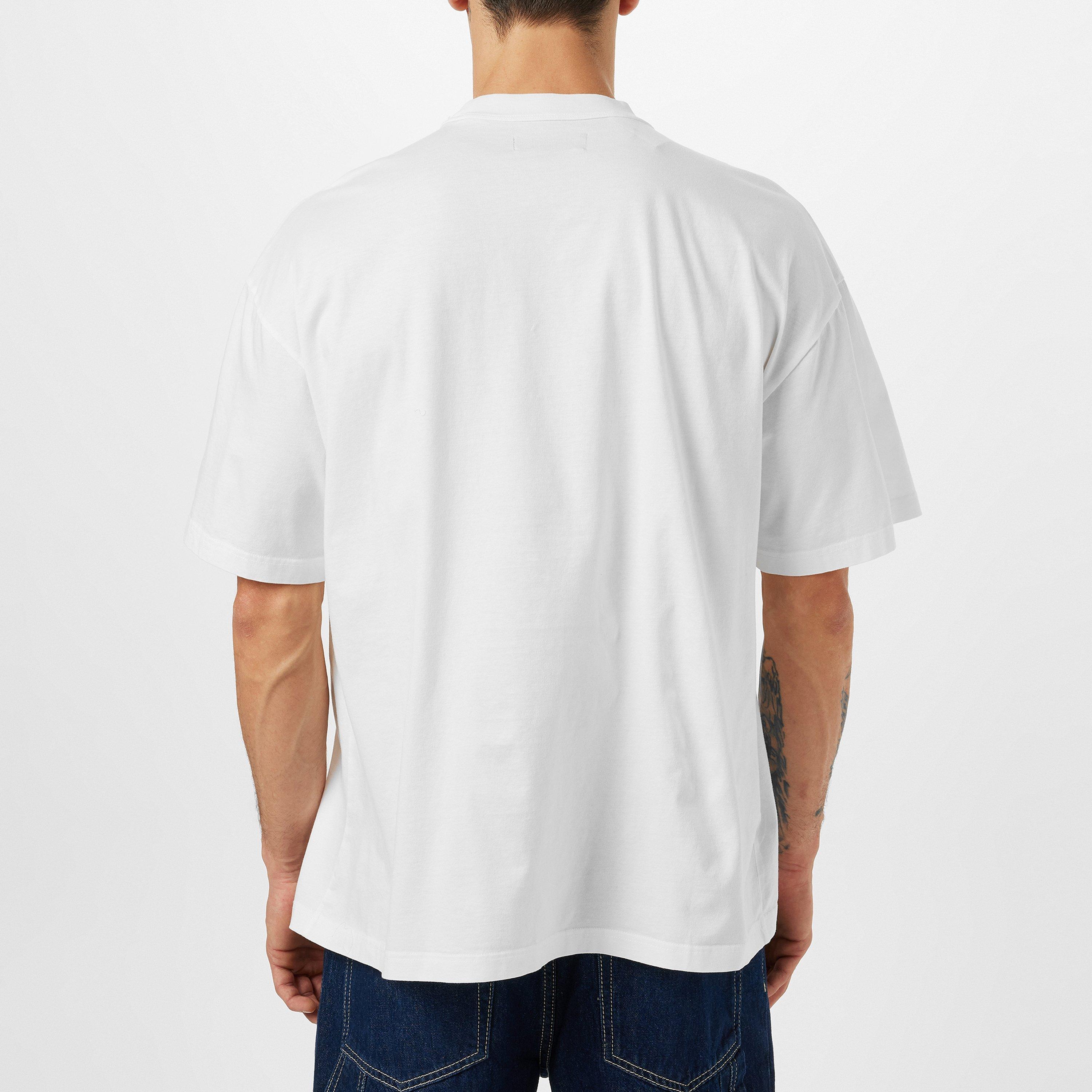 Off White - Purple Brand - Men's Oversized T-Shirt - 3