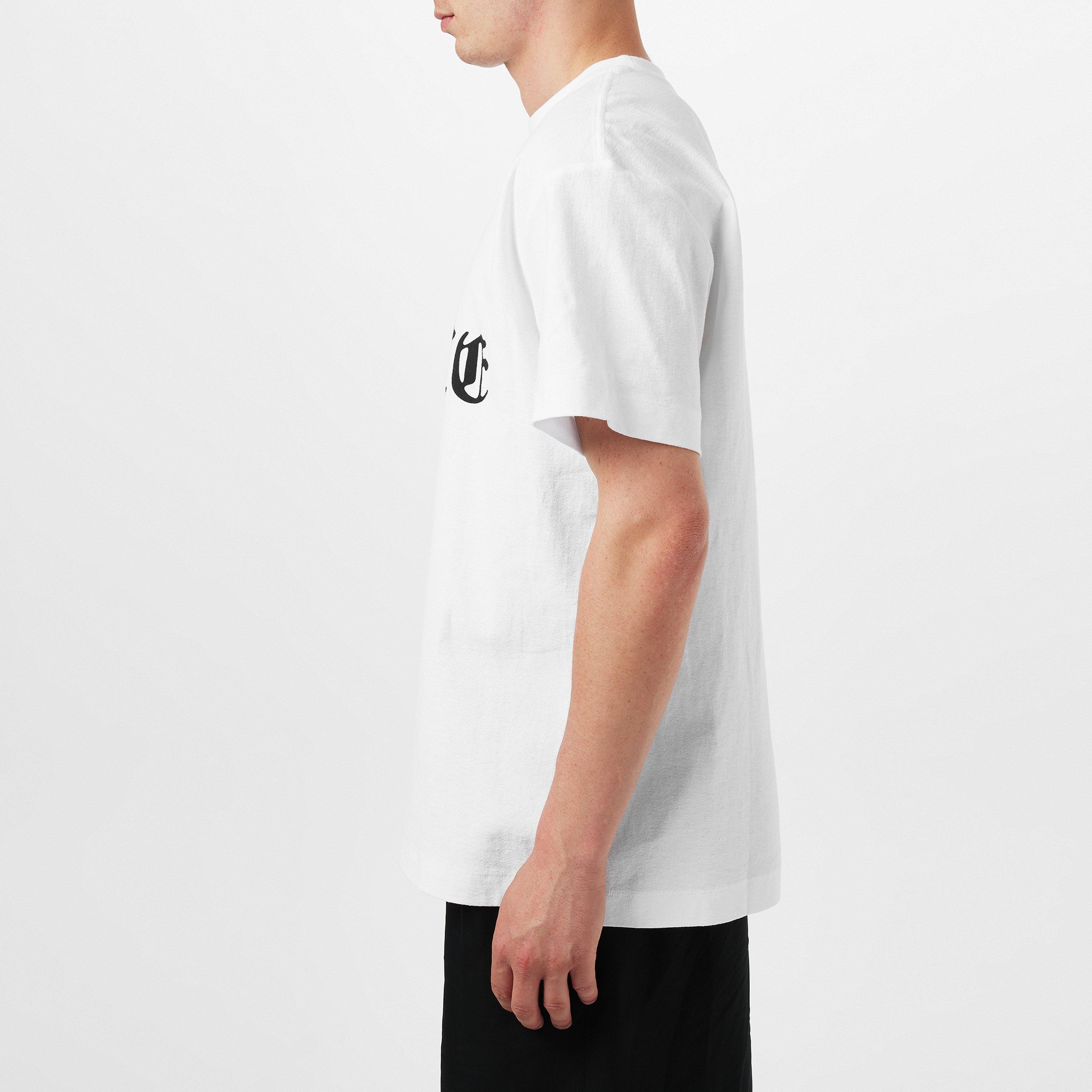 White - Purple Brand - Men's Logo Regular Fit T-Shirt - 2