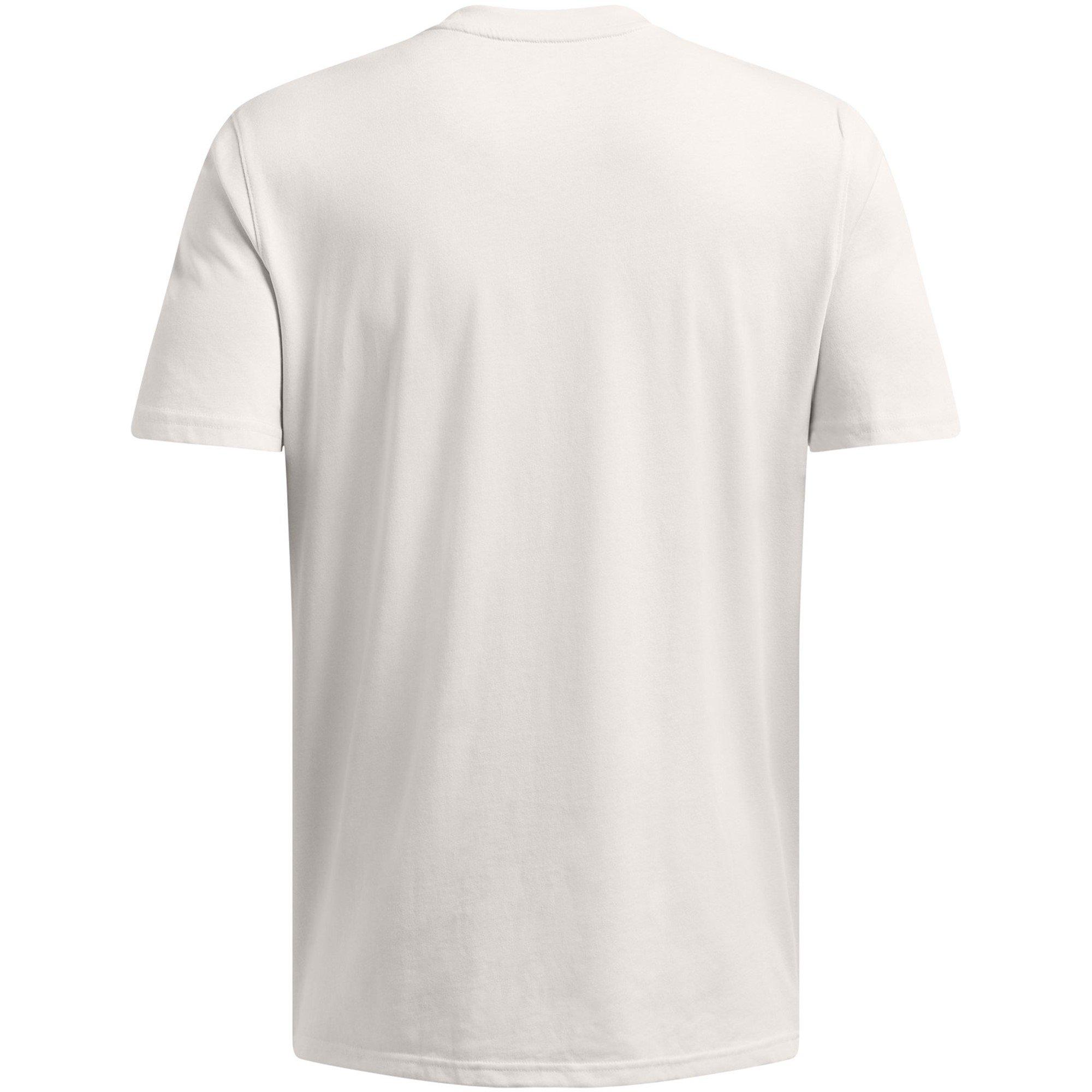 Bianco/Nero - Under Armour - Curry Heavyweight Regular Fit T-Shirt - 4