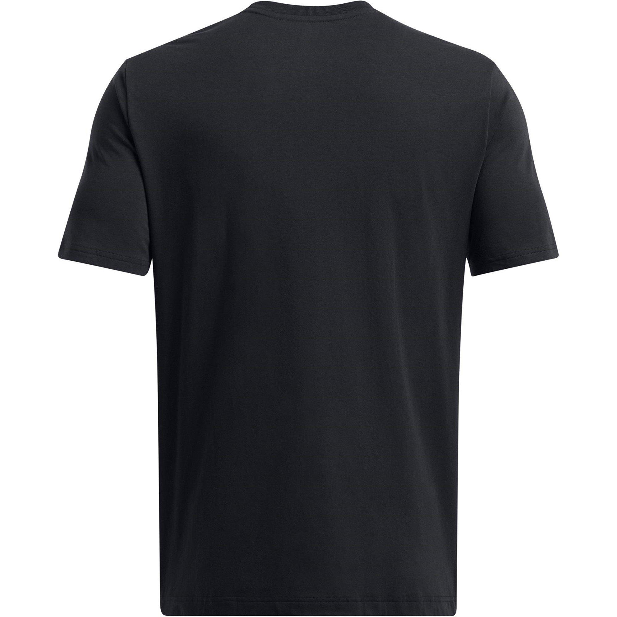 Black/Green - Under Armour - Curry Logo Trend T-Shirt Mens - 2