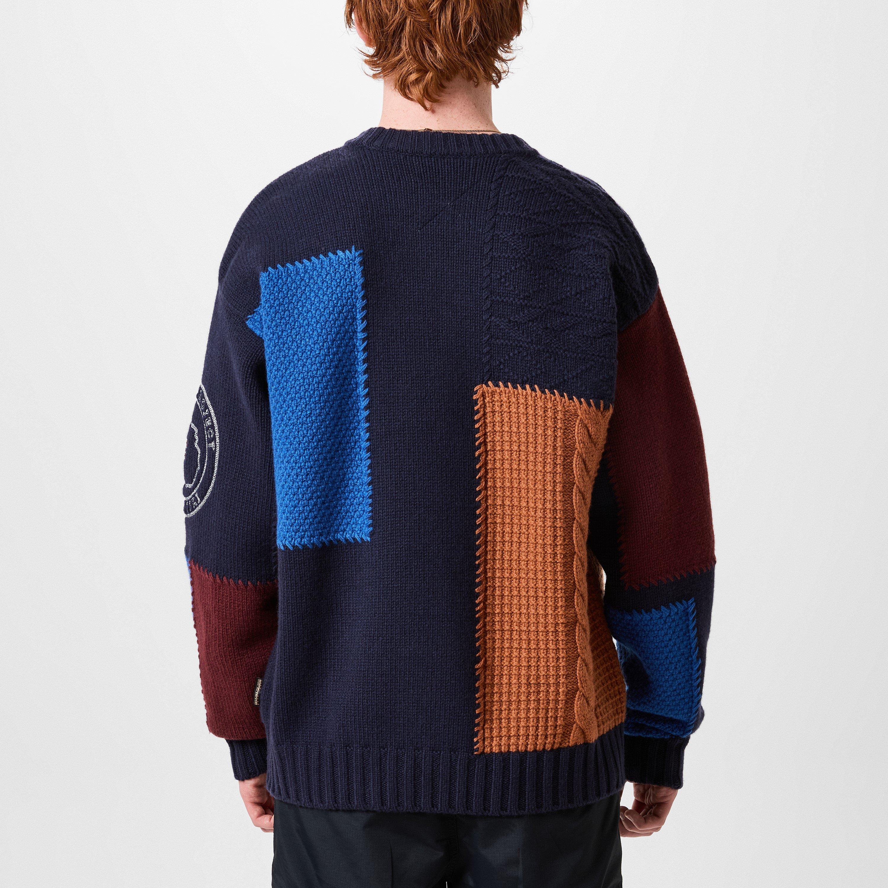 Blue MP1 - Napapijri - Patchwork Sweater - 3