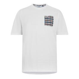 Aquascutum Checked T Shirt