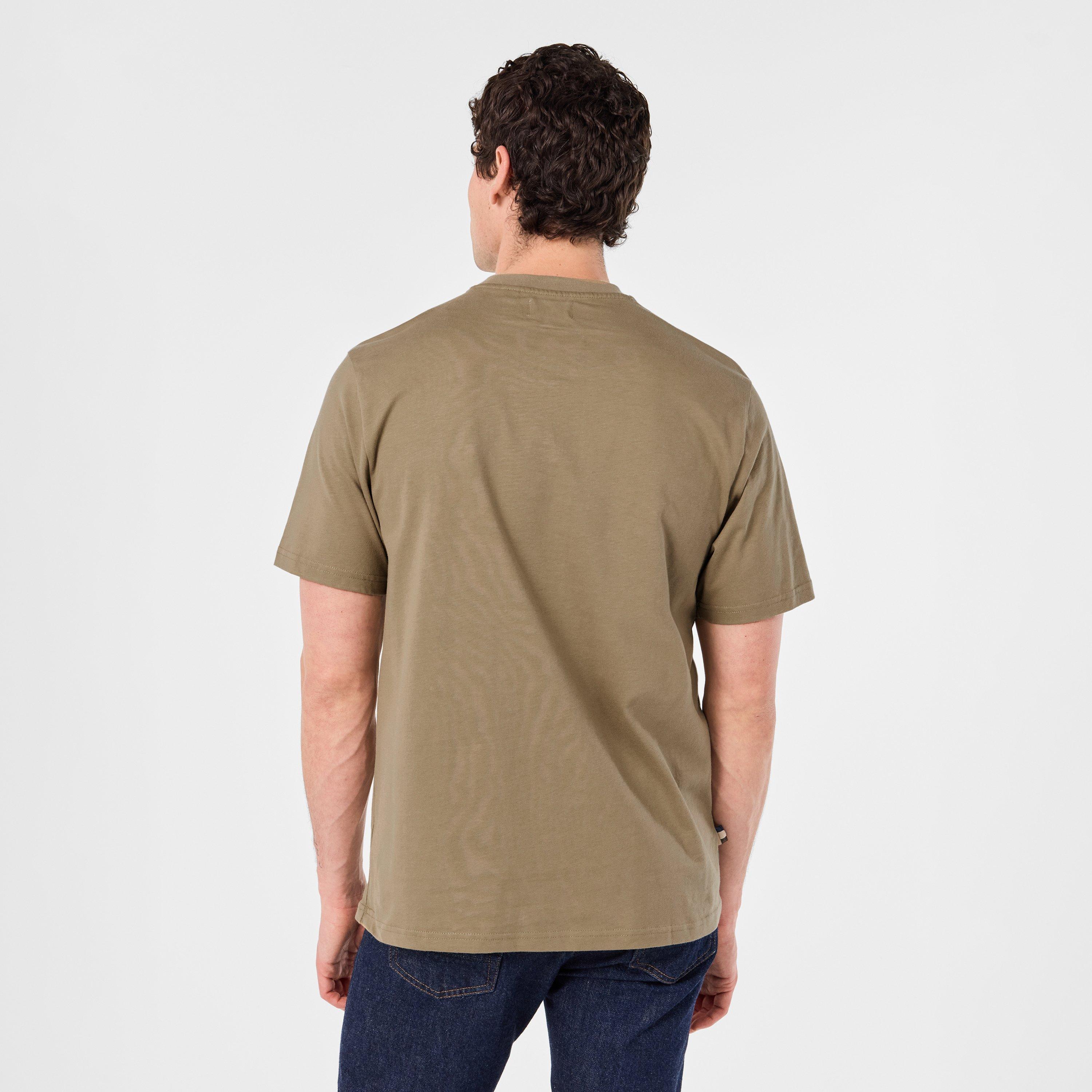 Khaki - Aquascutum - Checked T-Shirt - 4