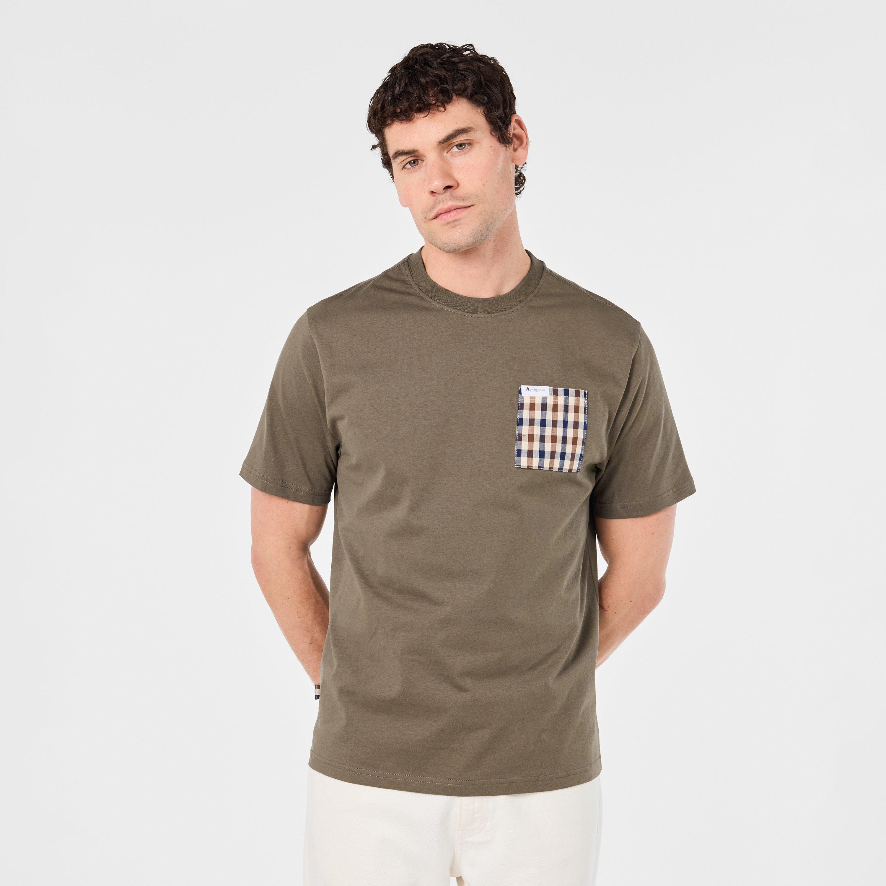 Army - Aquascutum - Checked T-Shirt - 3