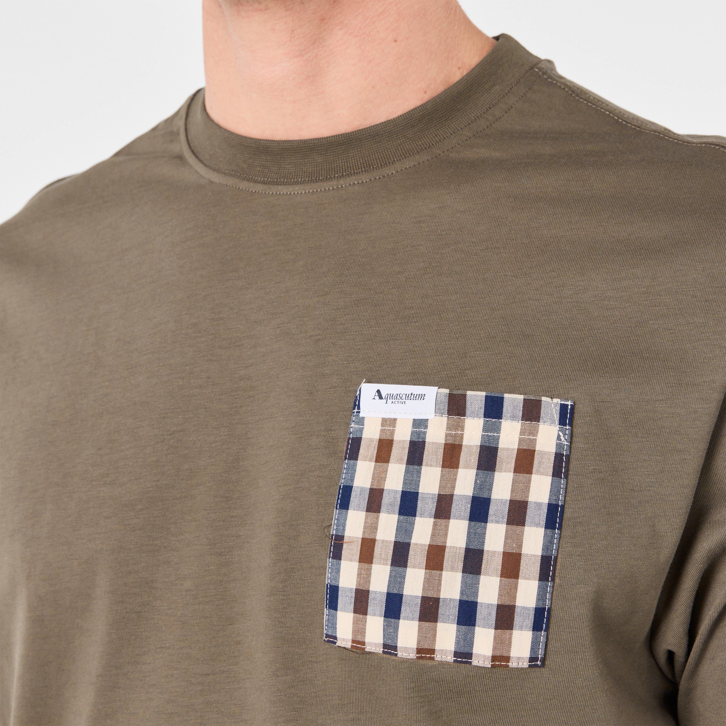 Army - Aquascutum - Checked T-Shirt - 5