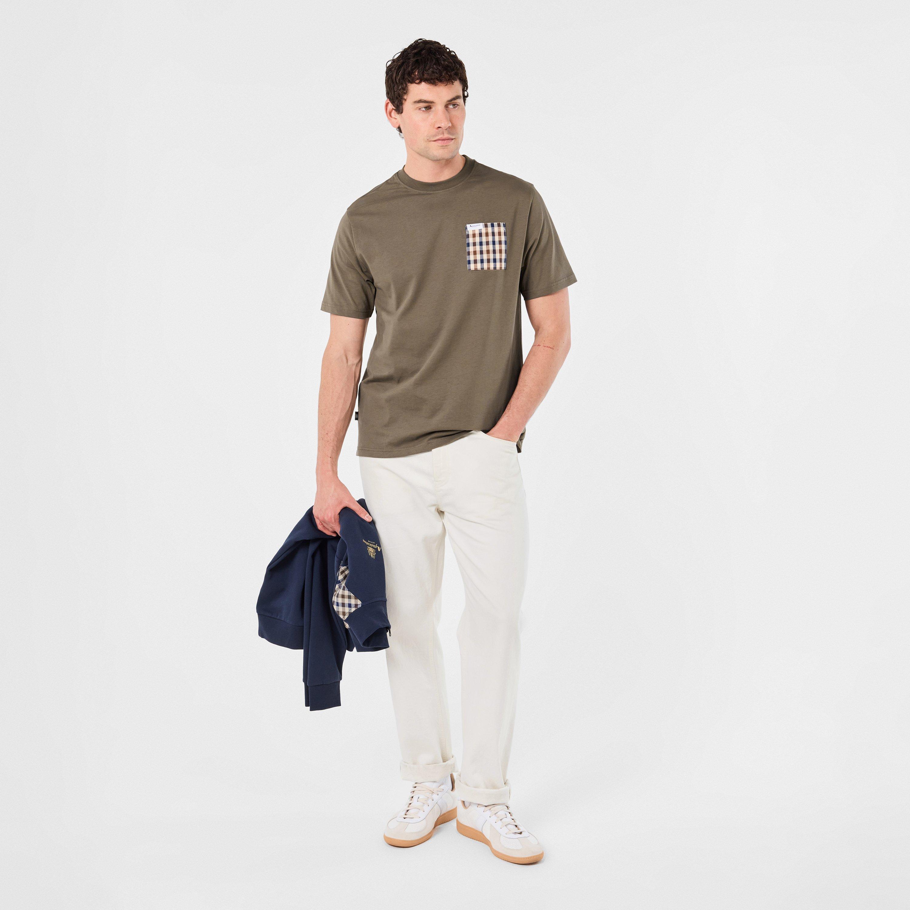 Army - Aquascutum - Checked T-Shirt - 6