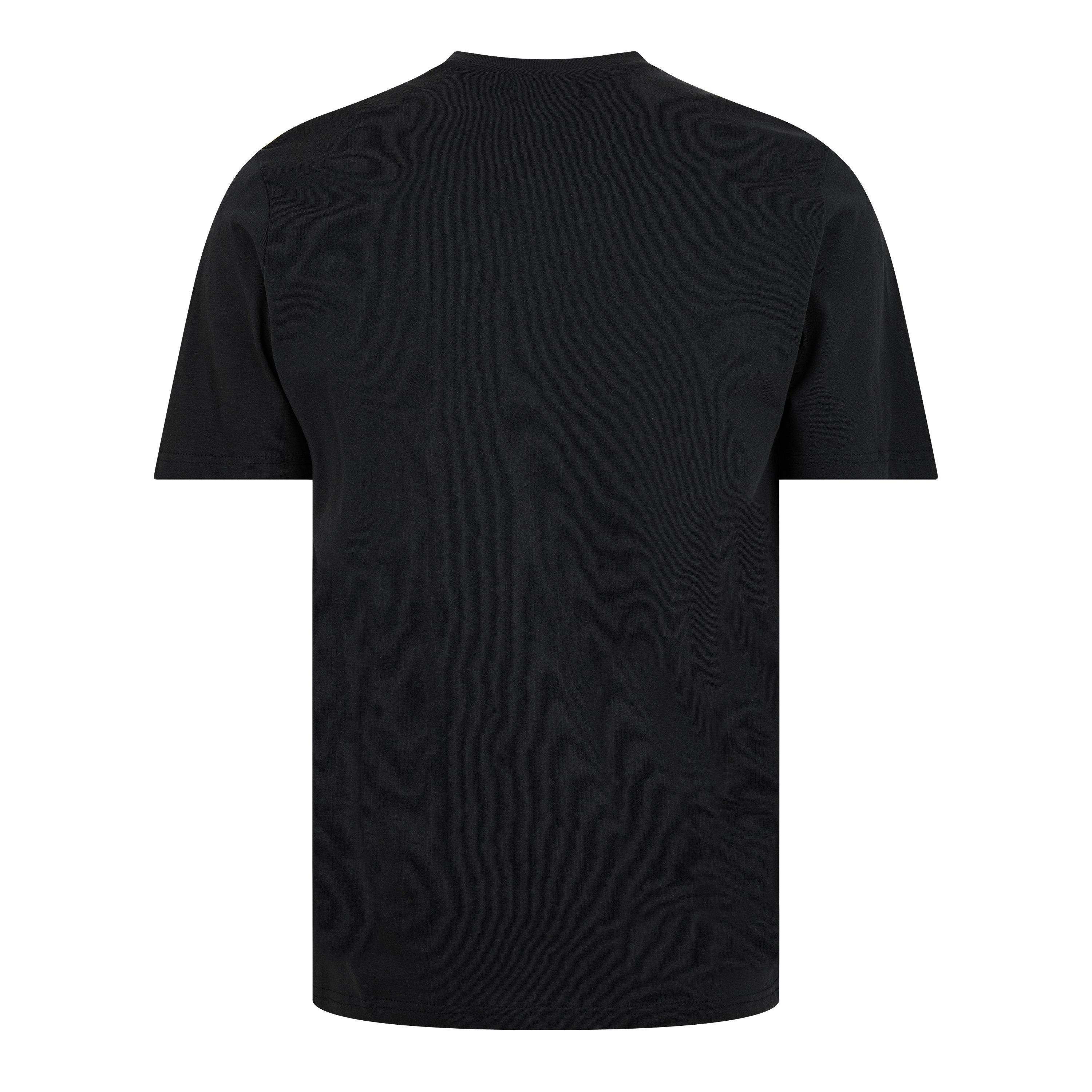 Black - Aquascutum - Active Big Logo T-Shirt - 8