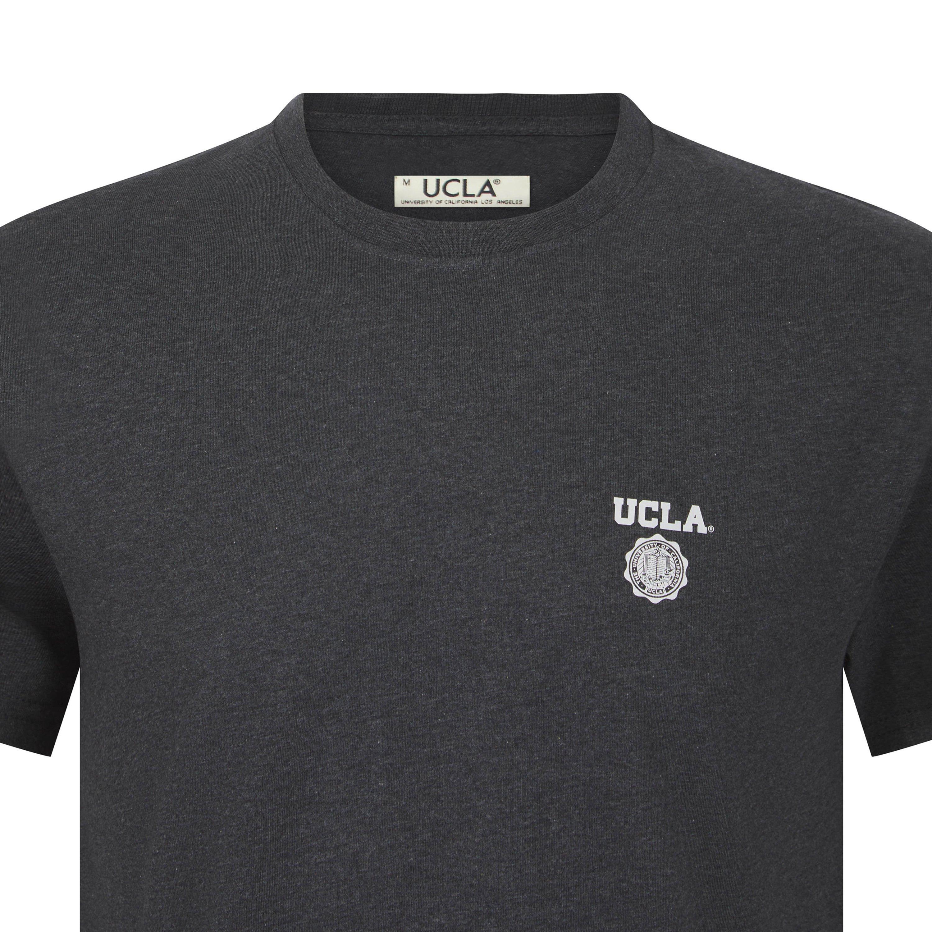 Grey - UCLA - Men's Regular Fit Small Logo T-Shirt - 2