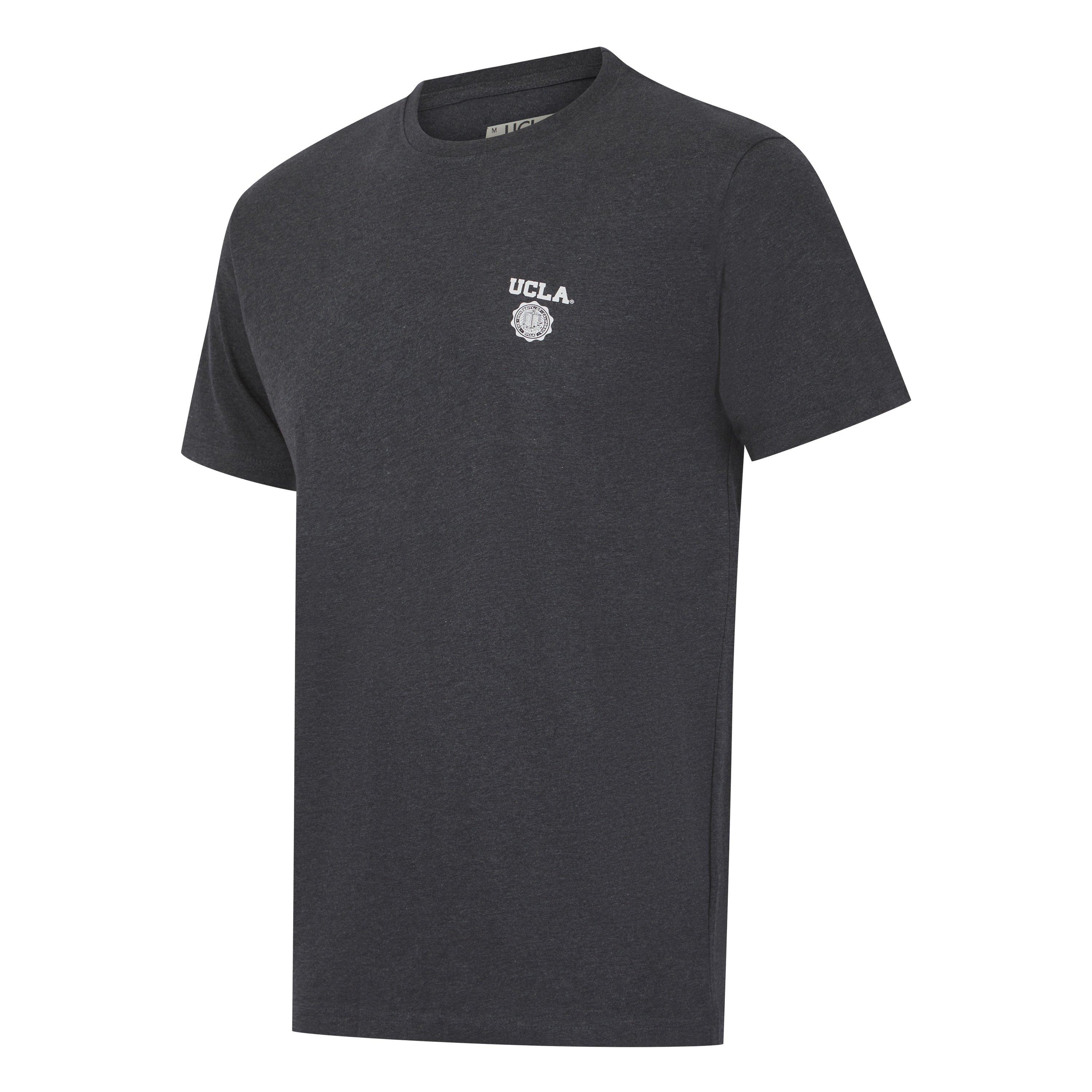 Grey - UCLA - Men's Regular Fit Small Logo T-Shirt - 3