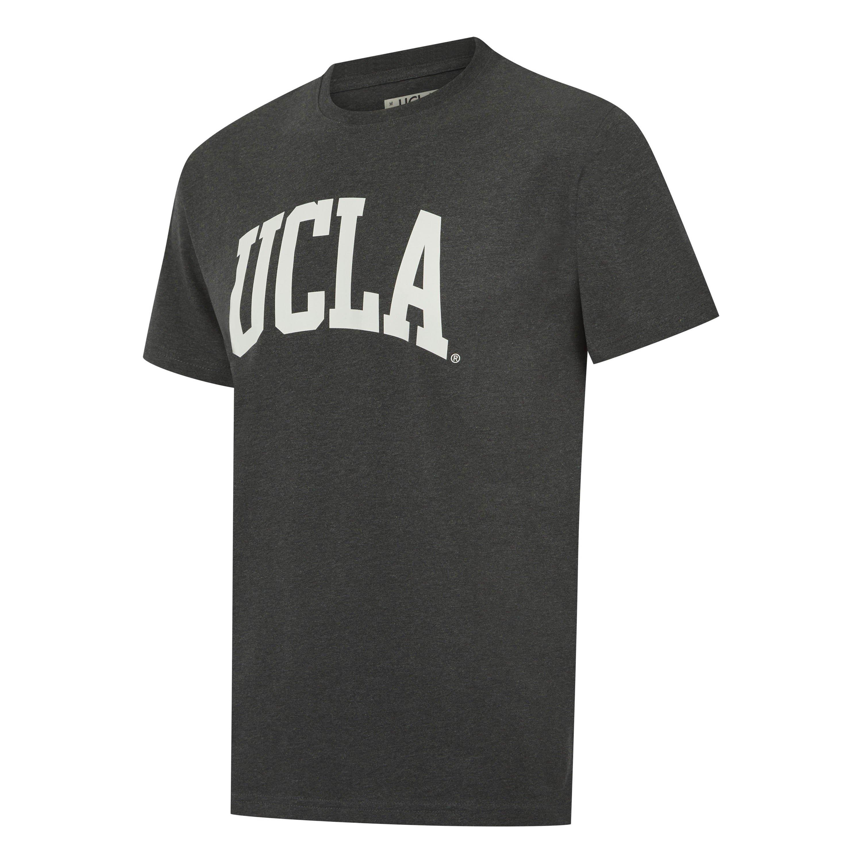 Charcoal - UCLA - Men's Large Logo Regular Fit T-Shirt - 3