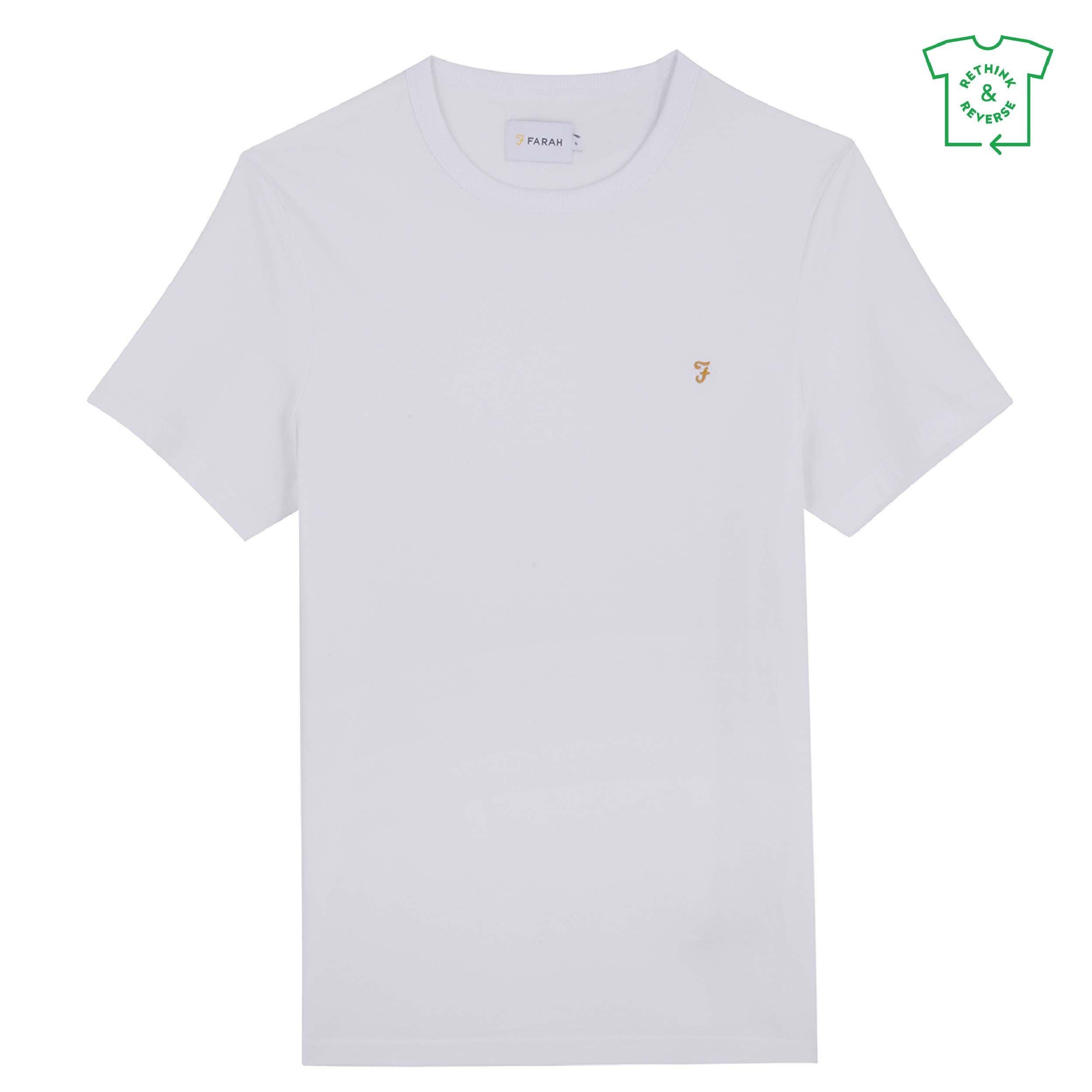 White 104 - Farah - Men's Regular Fit T-Shirt - 1