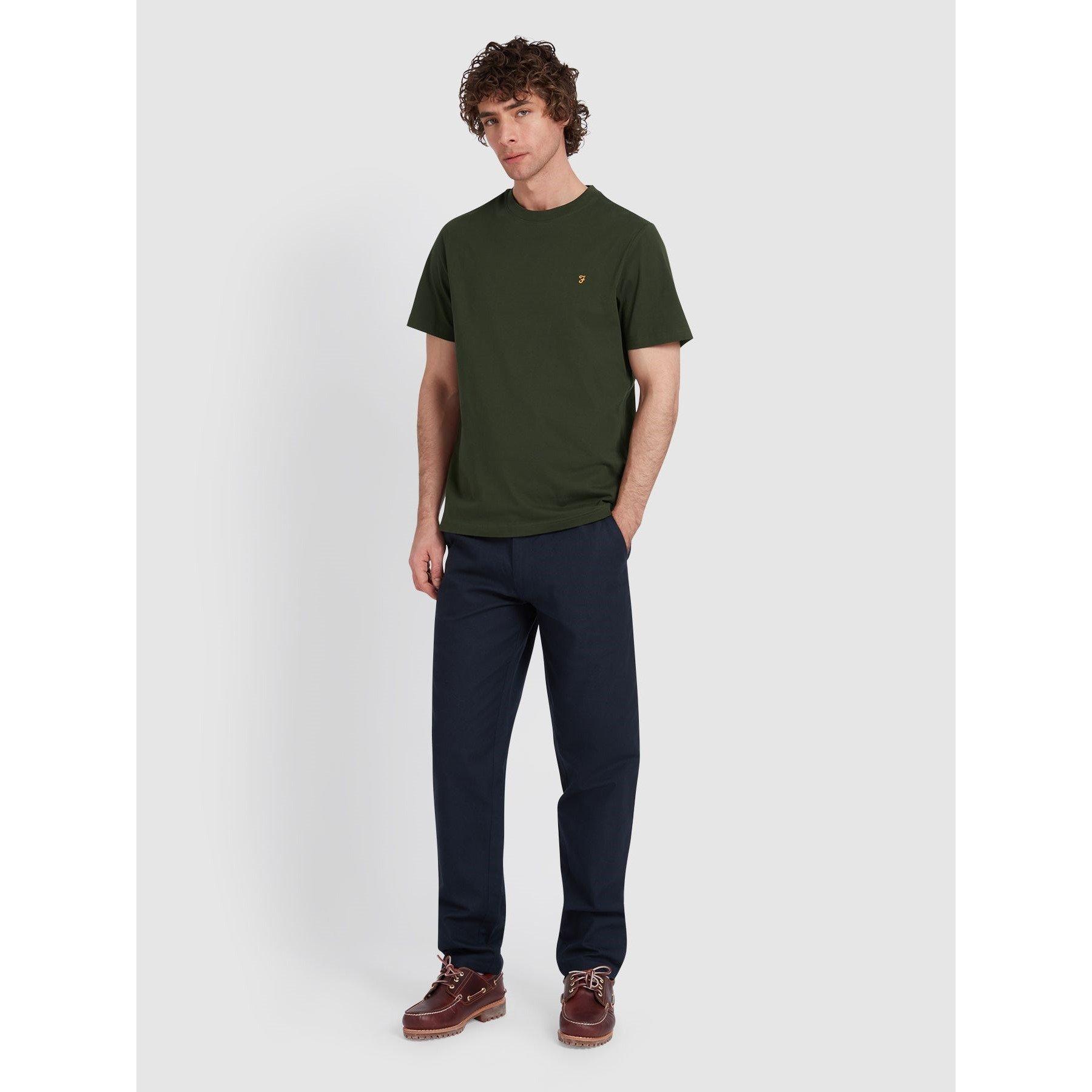 Farah Men's Regular Fit T-Shirt - Evergreen 357 - Large