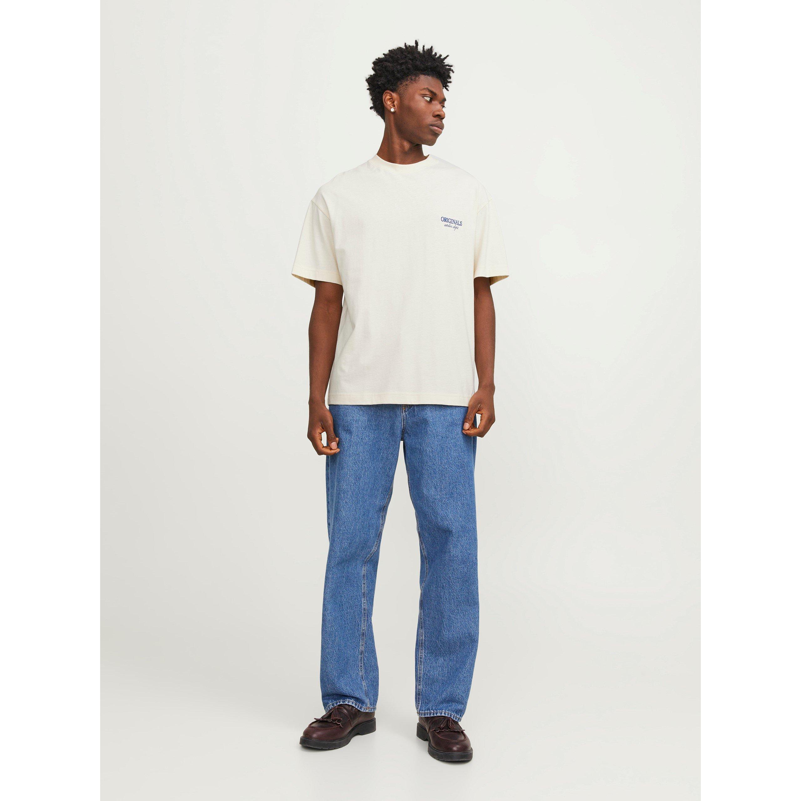 Botercrème - Jack and Jones - Back Graphic Short Sleeve T-Shirt - 2