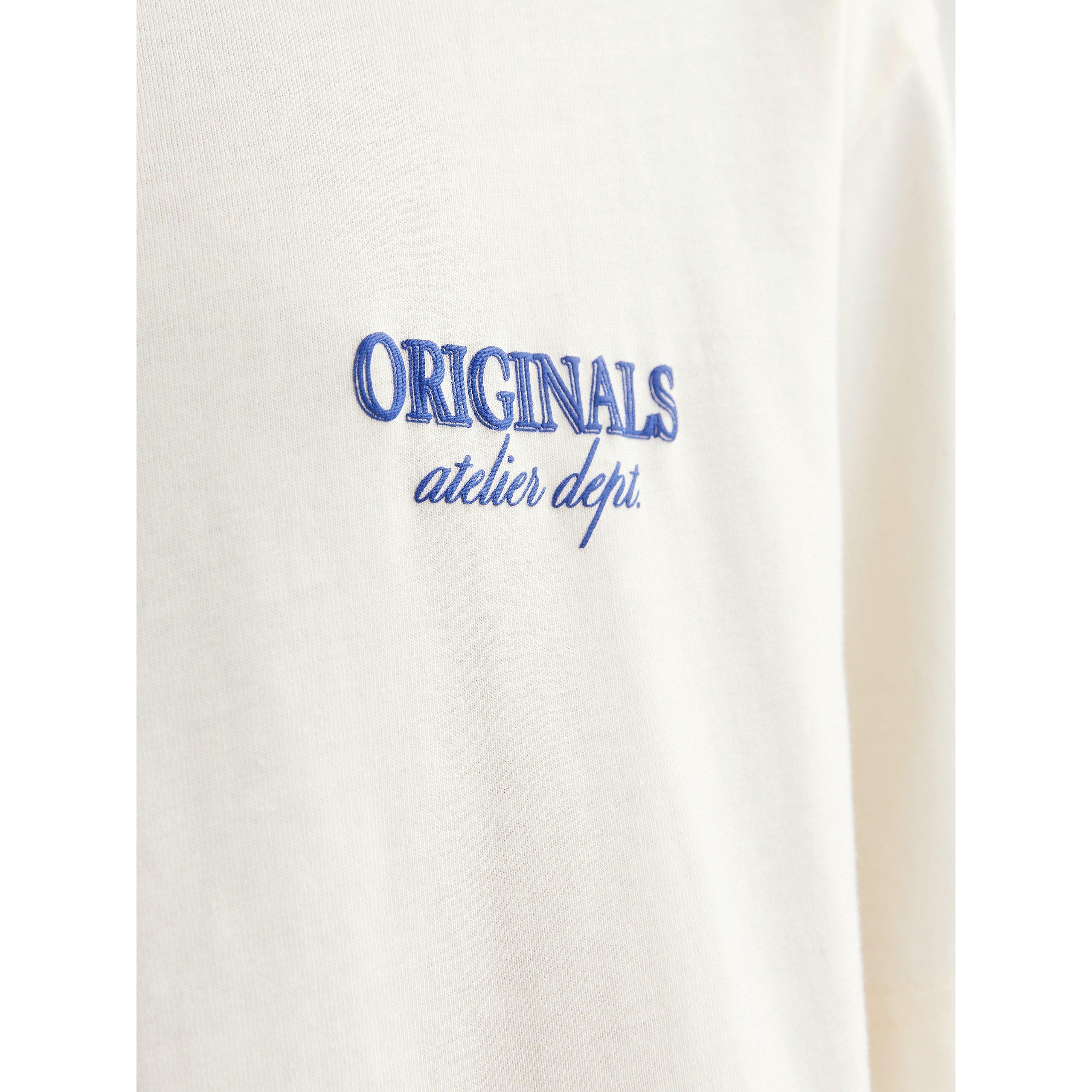 Botercrème - Jack and Jones - Back Graphic Short Sleeve T-Shirt - 5