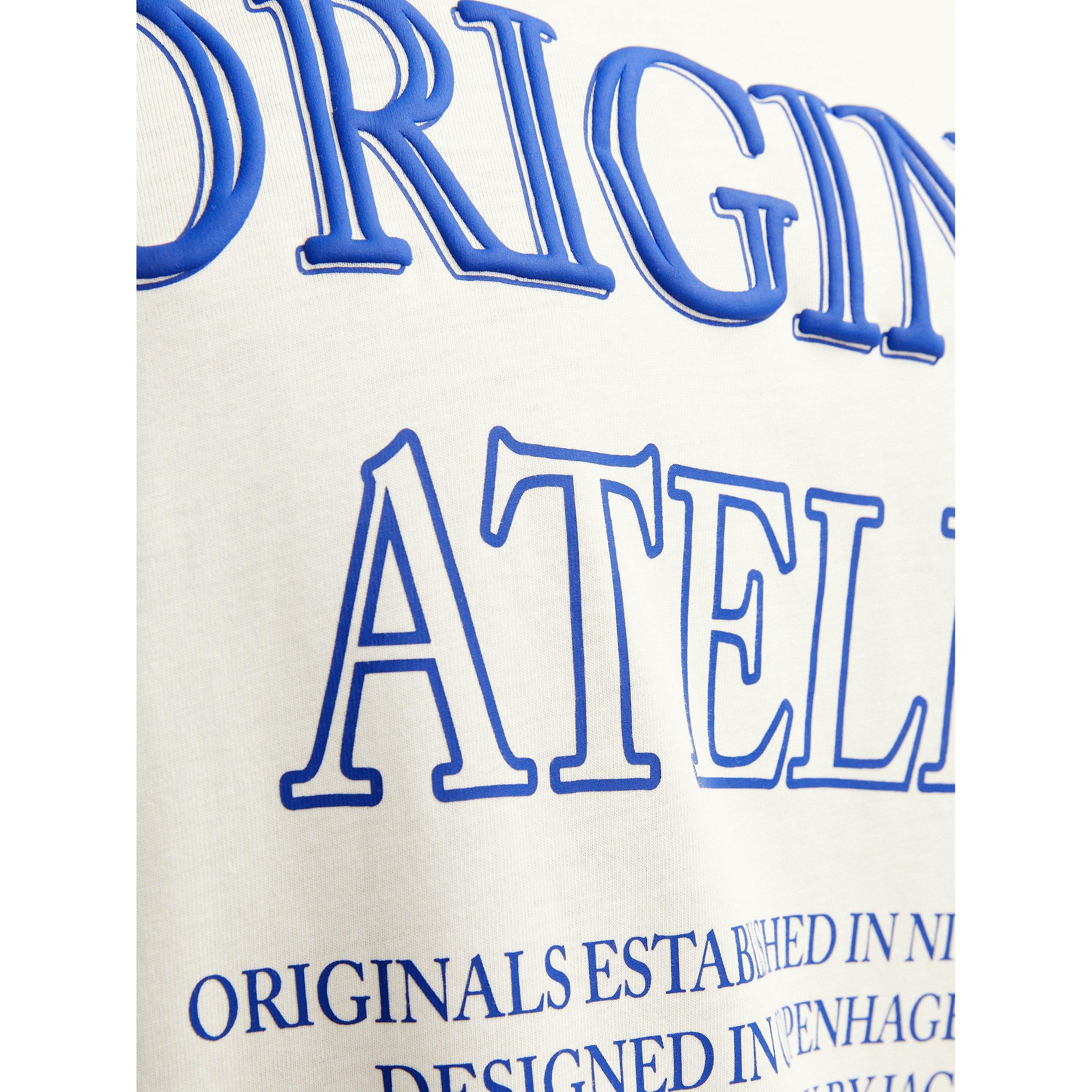 Botercrème - Jack and Jones - Back Graphic Short Sleeve T-Shirt - 6