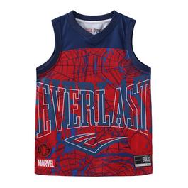 Everlast Spiderman V Neck Vest Juniors