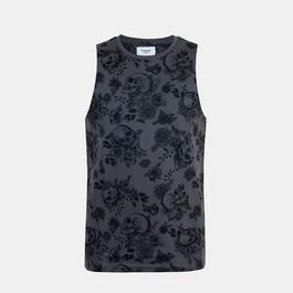 Firetrap All Over Print Muscle Vest