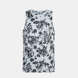 Firetrap All Over Print Muscle Vest