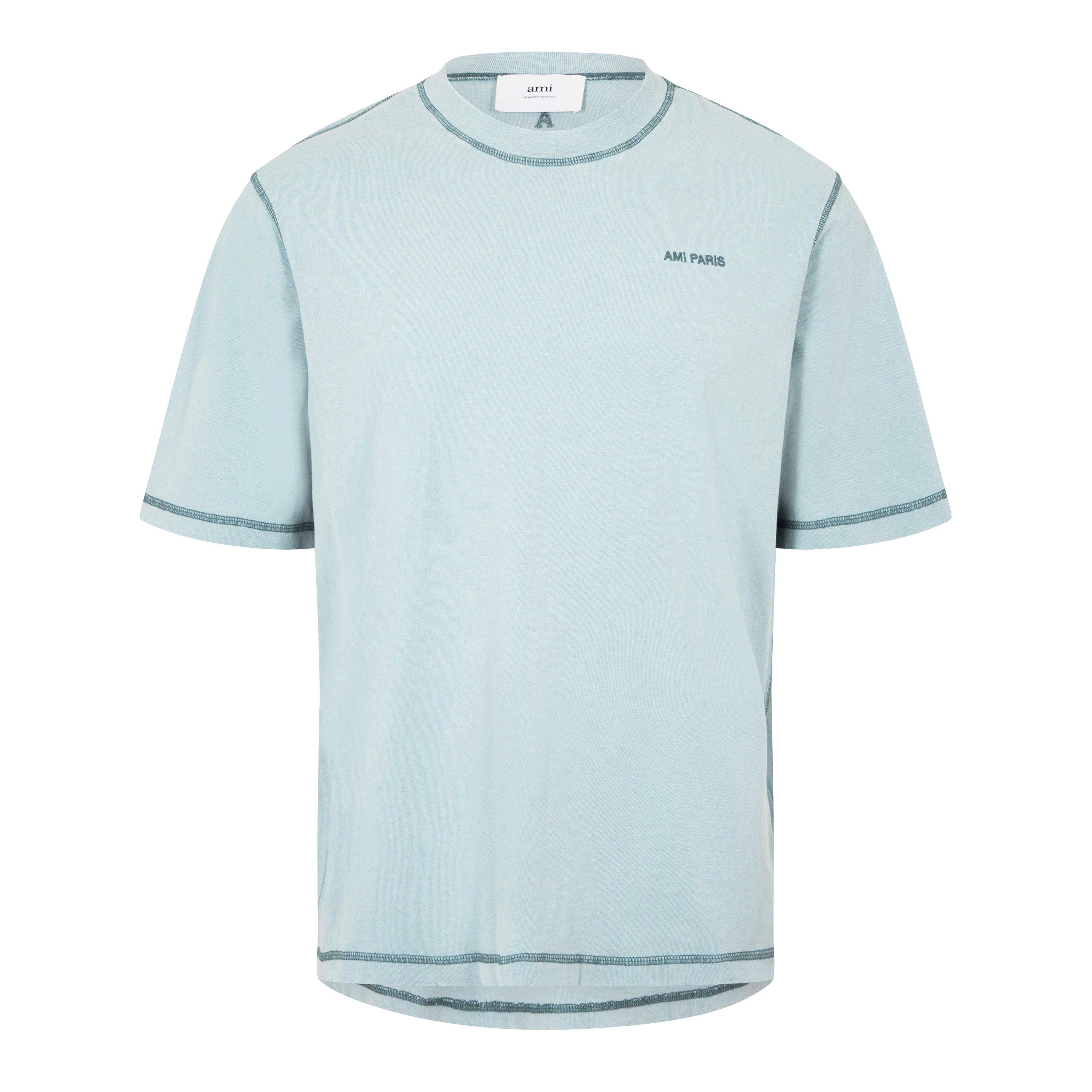 AMI Paris★オフホワイト Fade Out Tシャツ Ami - FADE OUT T-shirt | HBX - Globally Curated Fashion and